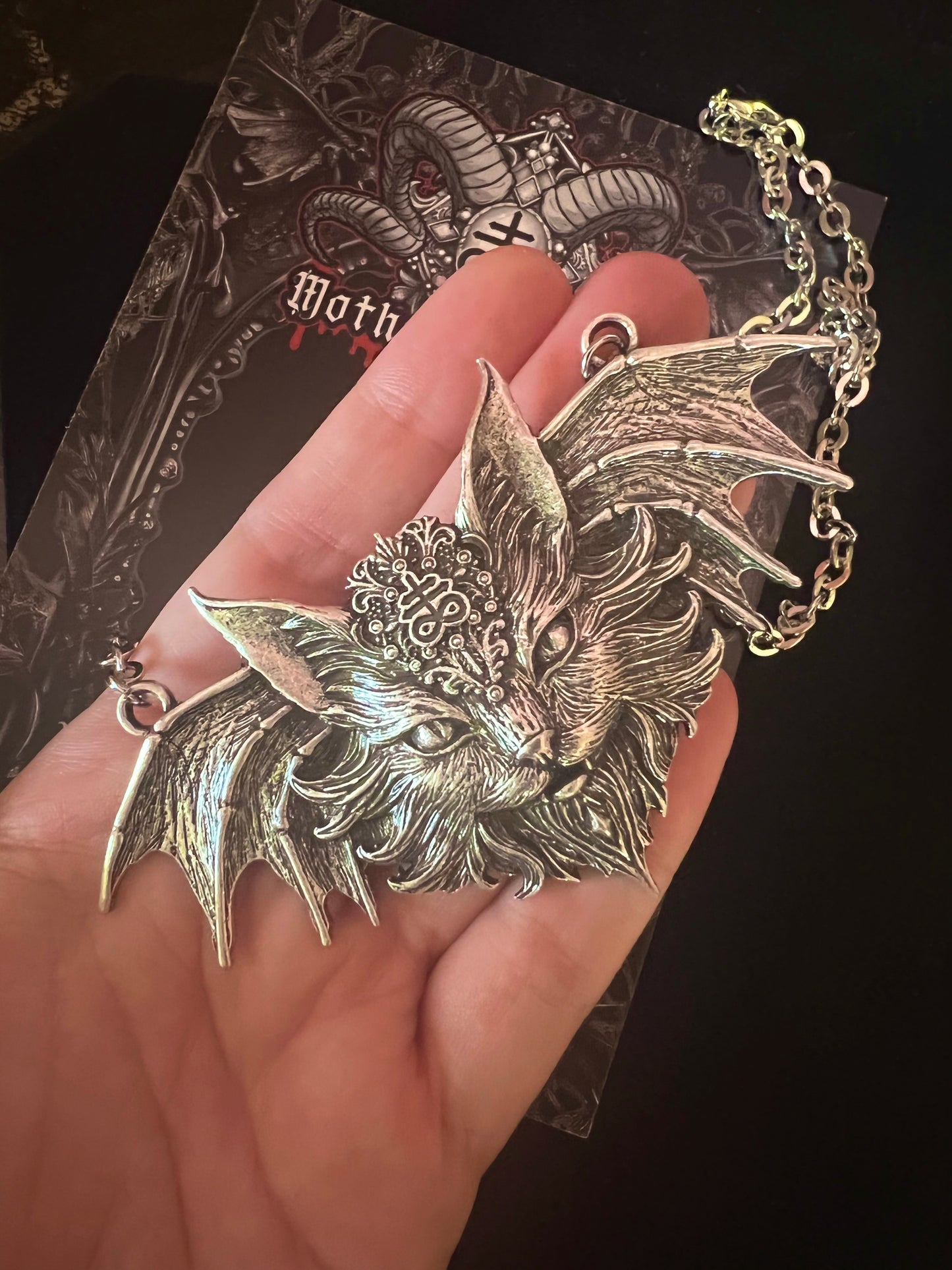 HADES THE BAT CAT - Mother of Hades Cast Necklace