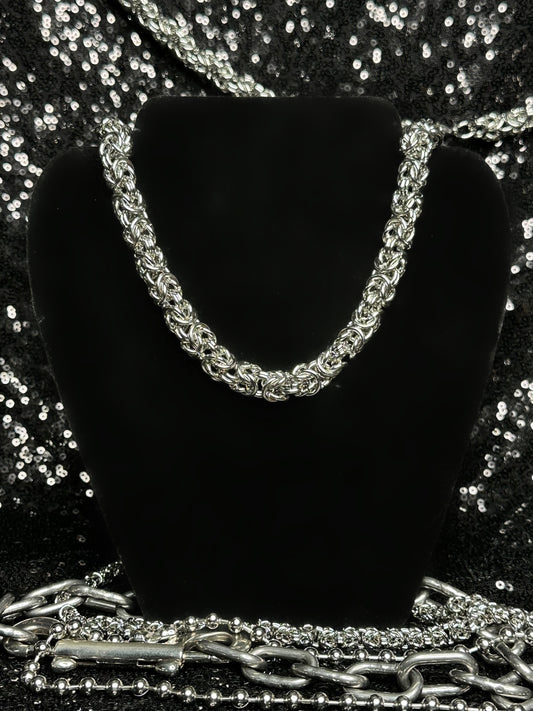 LARGE COIL - Mother of Hades Chainmail Necklace