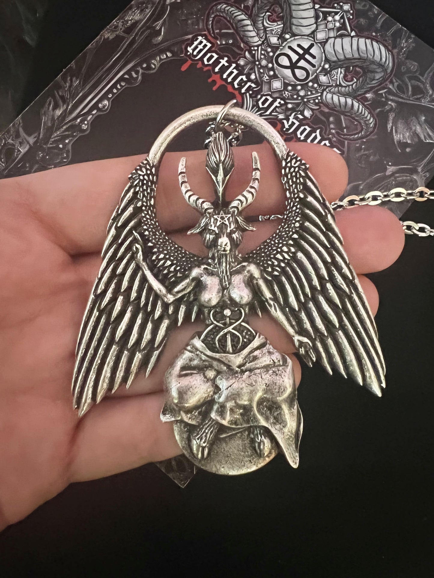 BAPHOMET RISING - Mother of Hades Cast Necklace