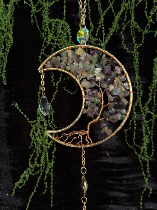 THE TINKERA - Fluorite Moon Tooth Fairy Creature