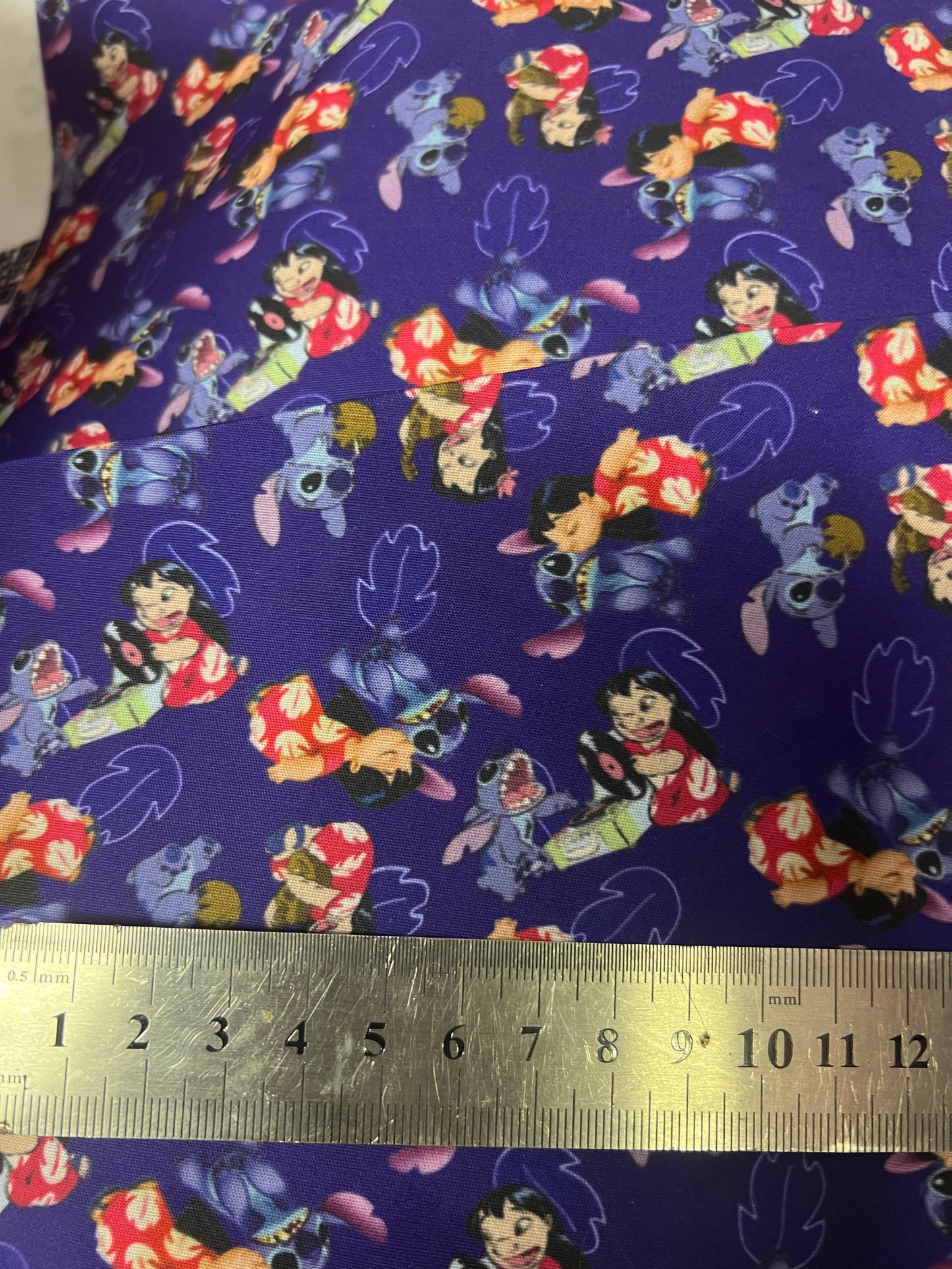 LILO AND STITCH - Polycotton Fabric from Japan