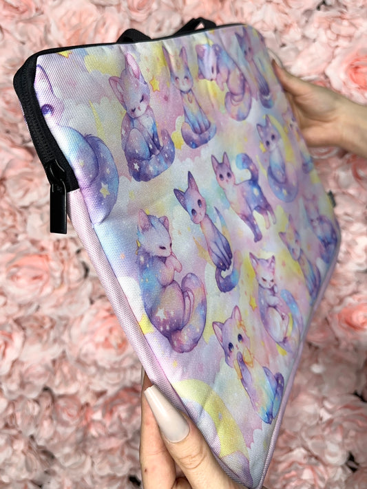 MYSTICAT - canvas laptop / tech case