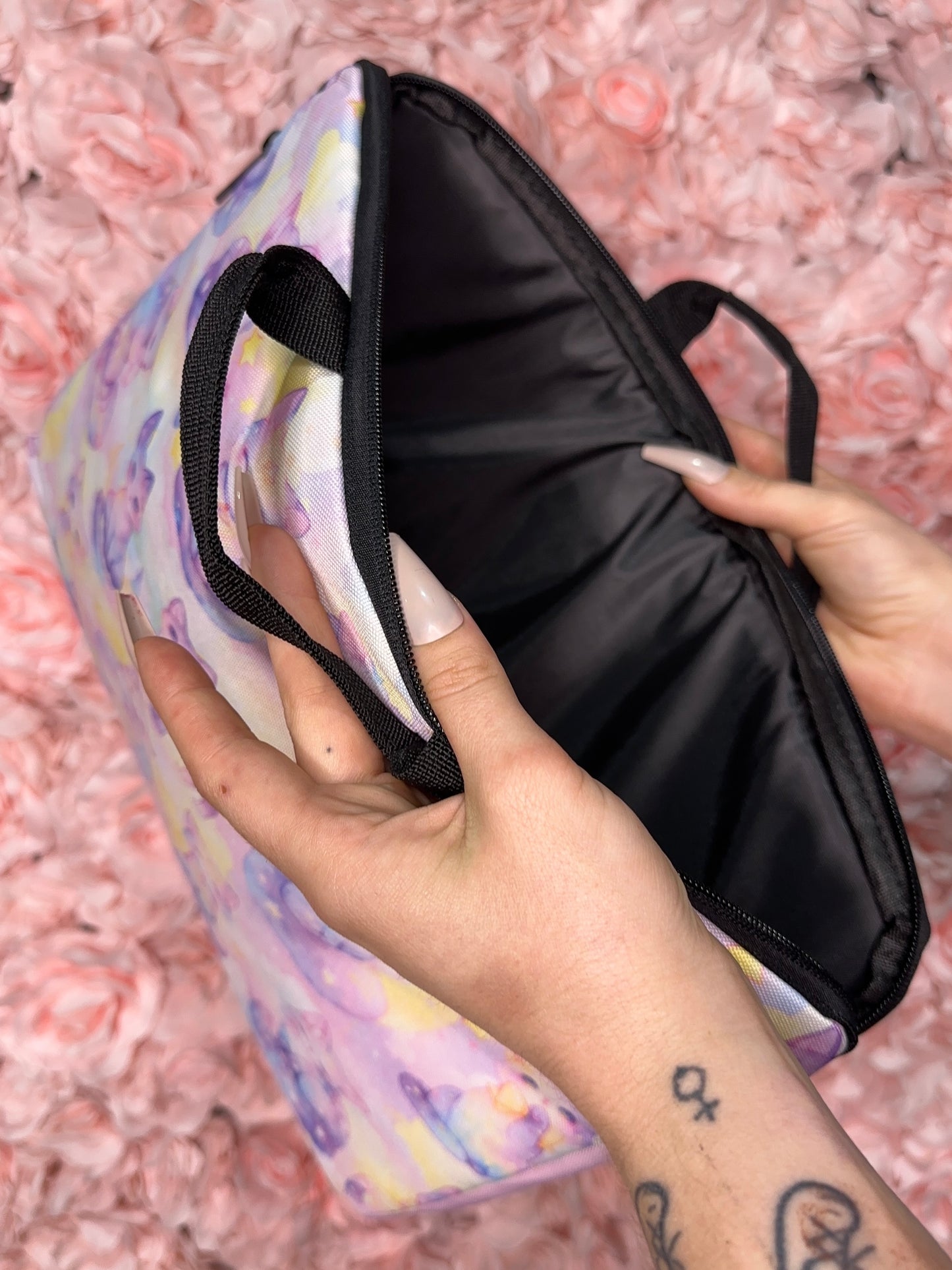 MYSTICAT - canvas laptop / tech case