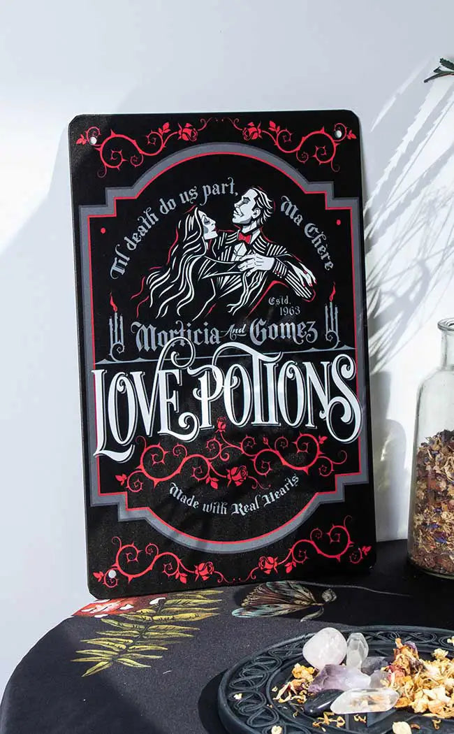 LOVE POTIONS - Tin Sign