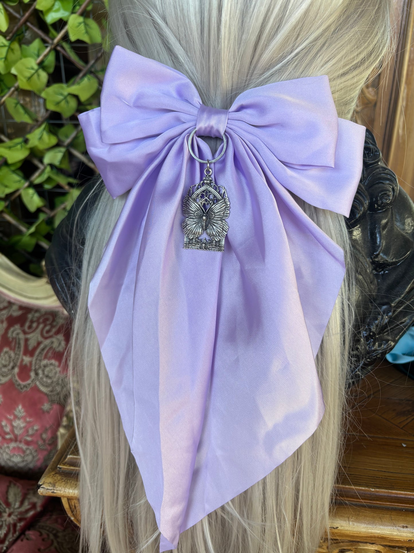 A NEW DAY BLOOMS- Mother of Hades HAIR BOW