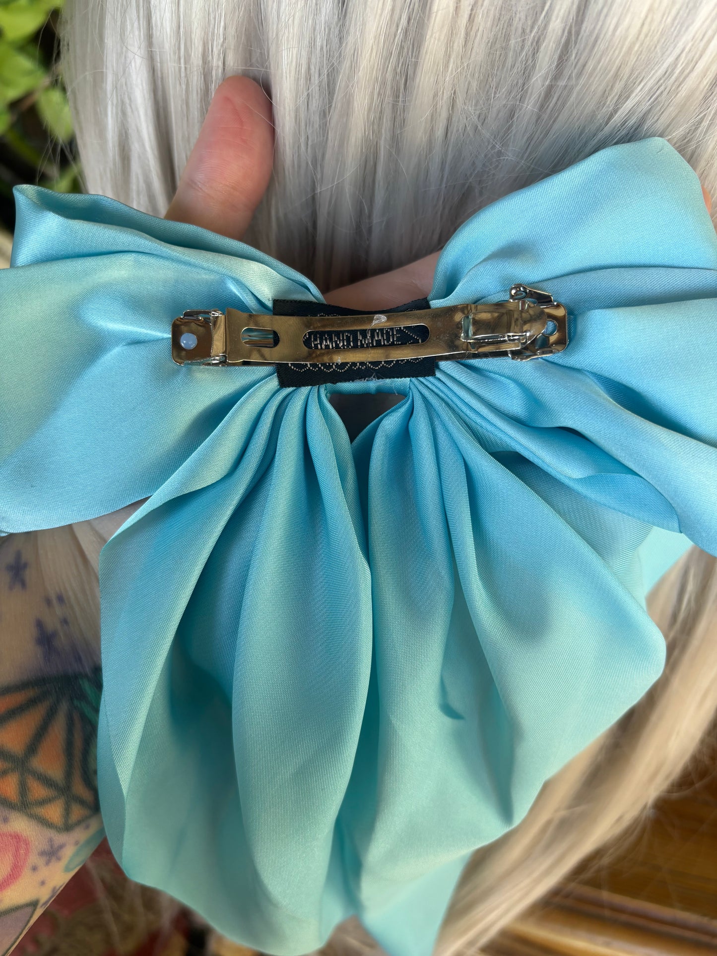 A NEW DAY BLOOMS- Mother of Hades HAIR BOW