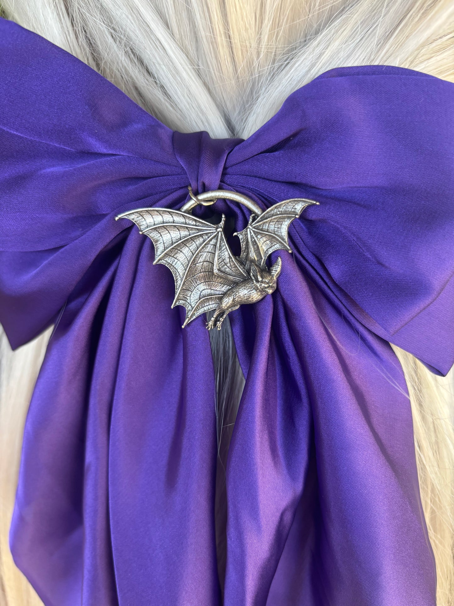SCREECHERS OF THE NIGHT - Mother of Hades NIGHT GARDEN Hair Bow