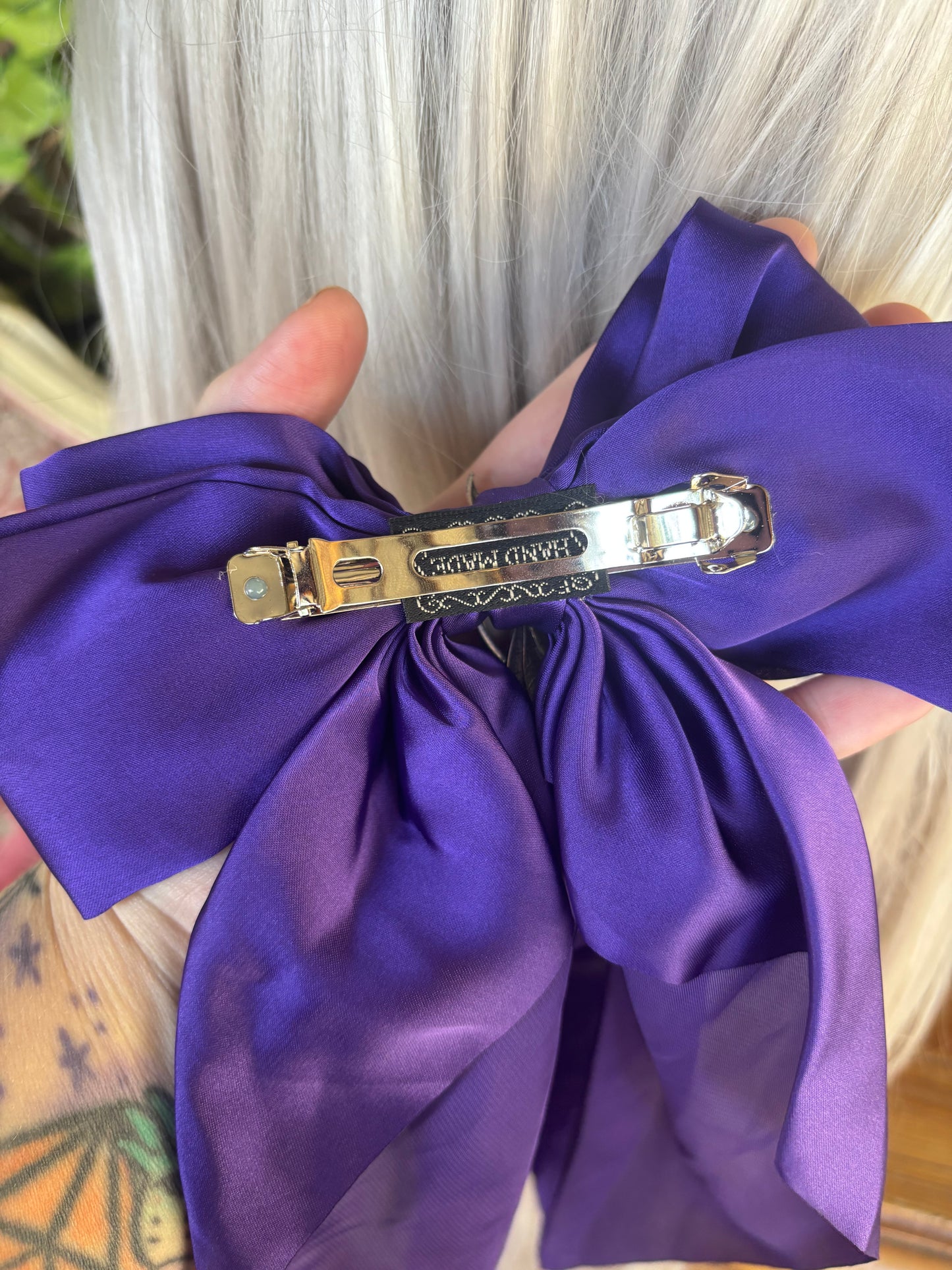 SCREECHERS OF THE NIGHT - Mother of Hades NIGHT GARDEN Hair Bow