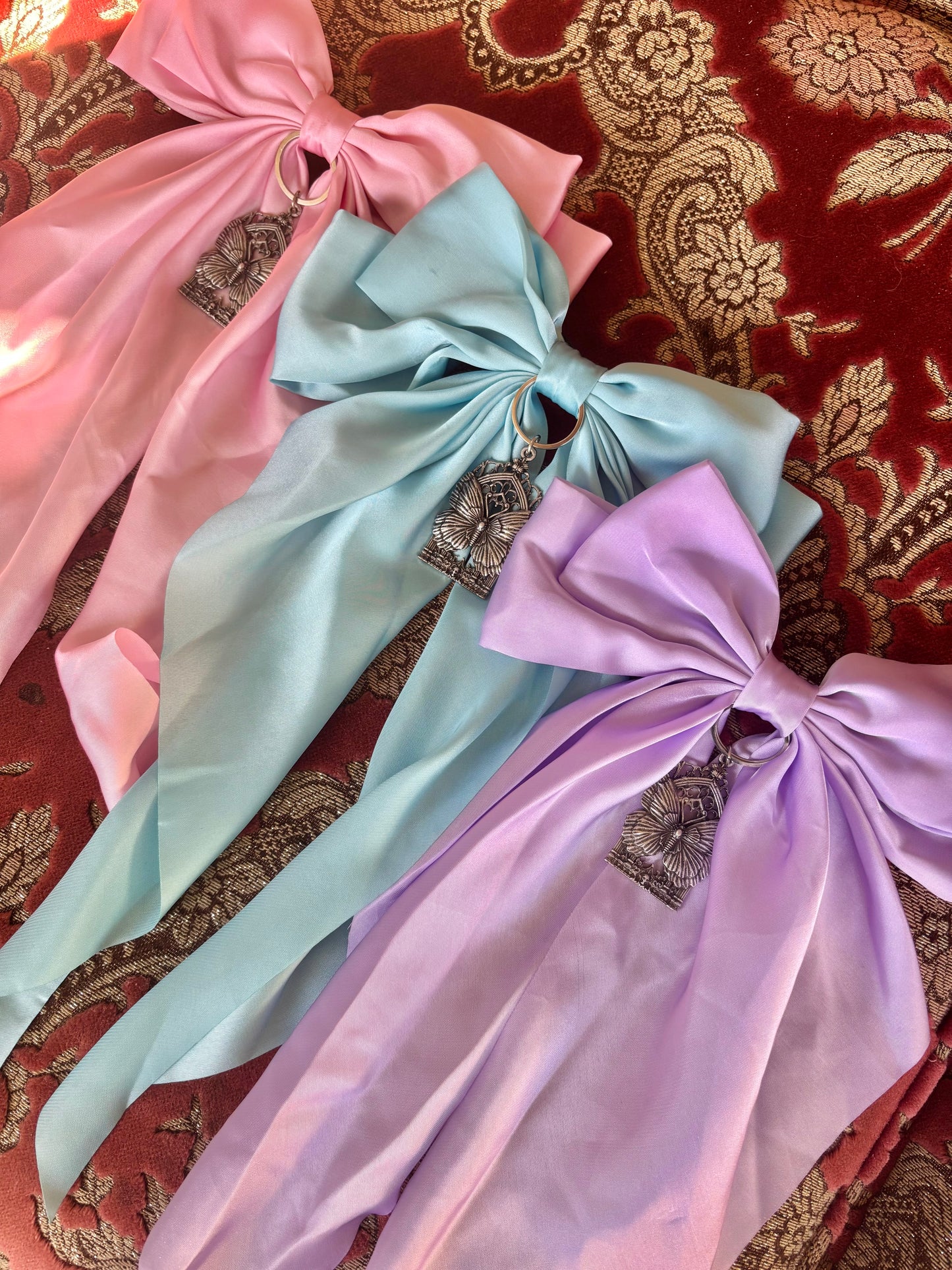 A NEW DAY BLOOMS- Mother of Hades HAIR BOW