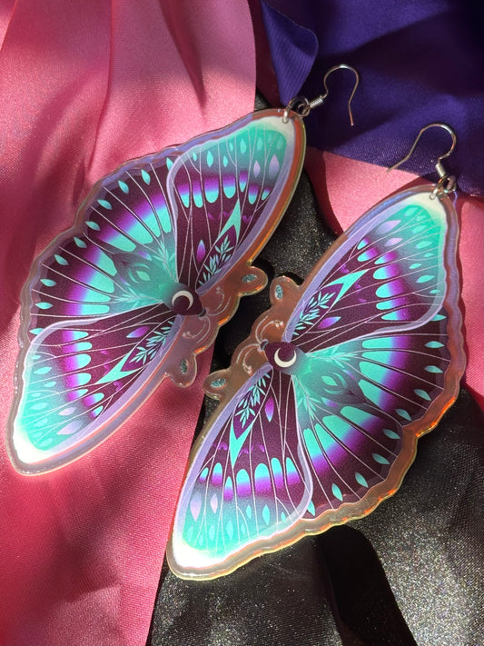 LA BELLA LUNA - Iridescent Jumbo earrings