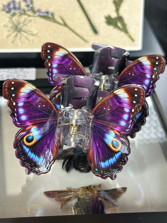 THE EMPRESS - Twin Butterfly Hair Clip Set