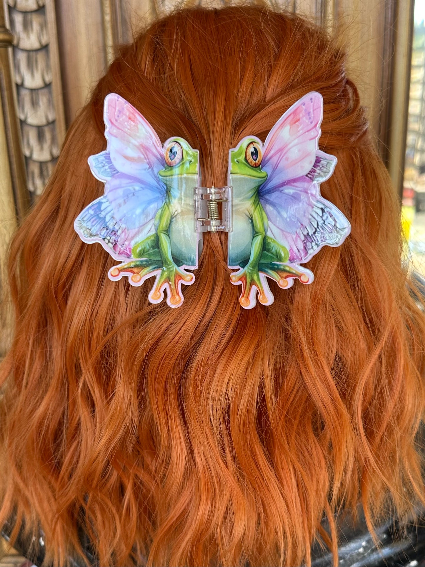 FAIRY FROG - Butterfly Hair Clip