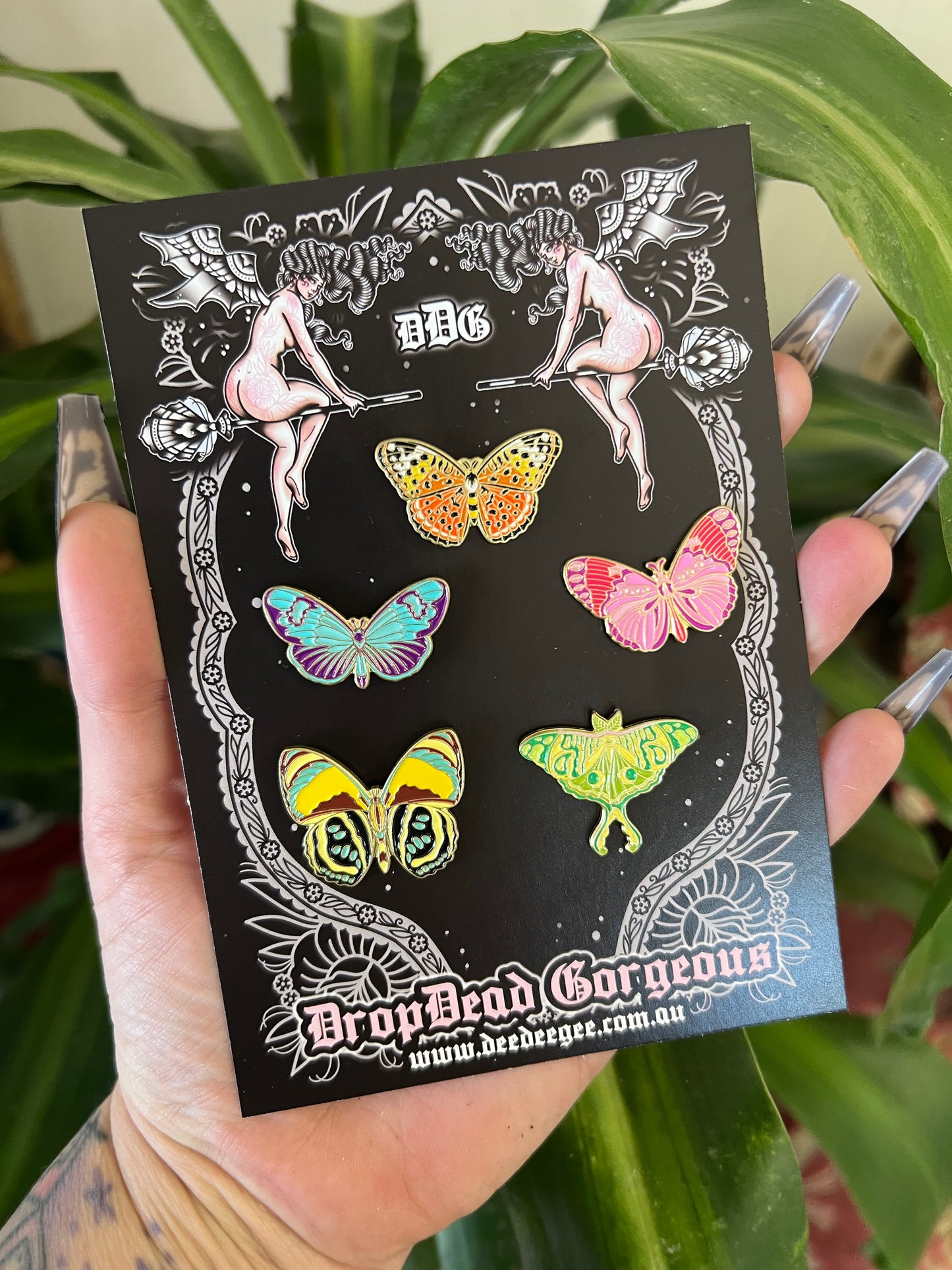 Entomology - Enamel Pin Set