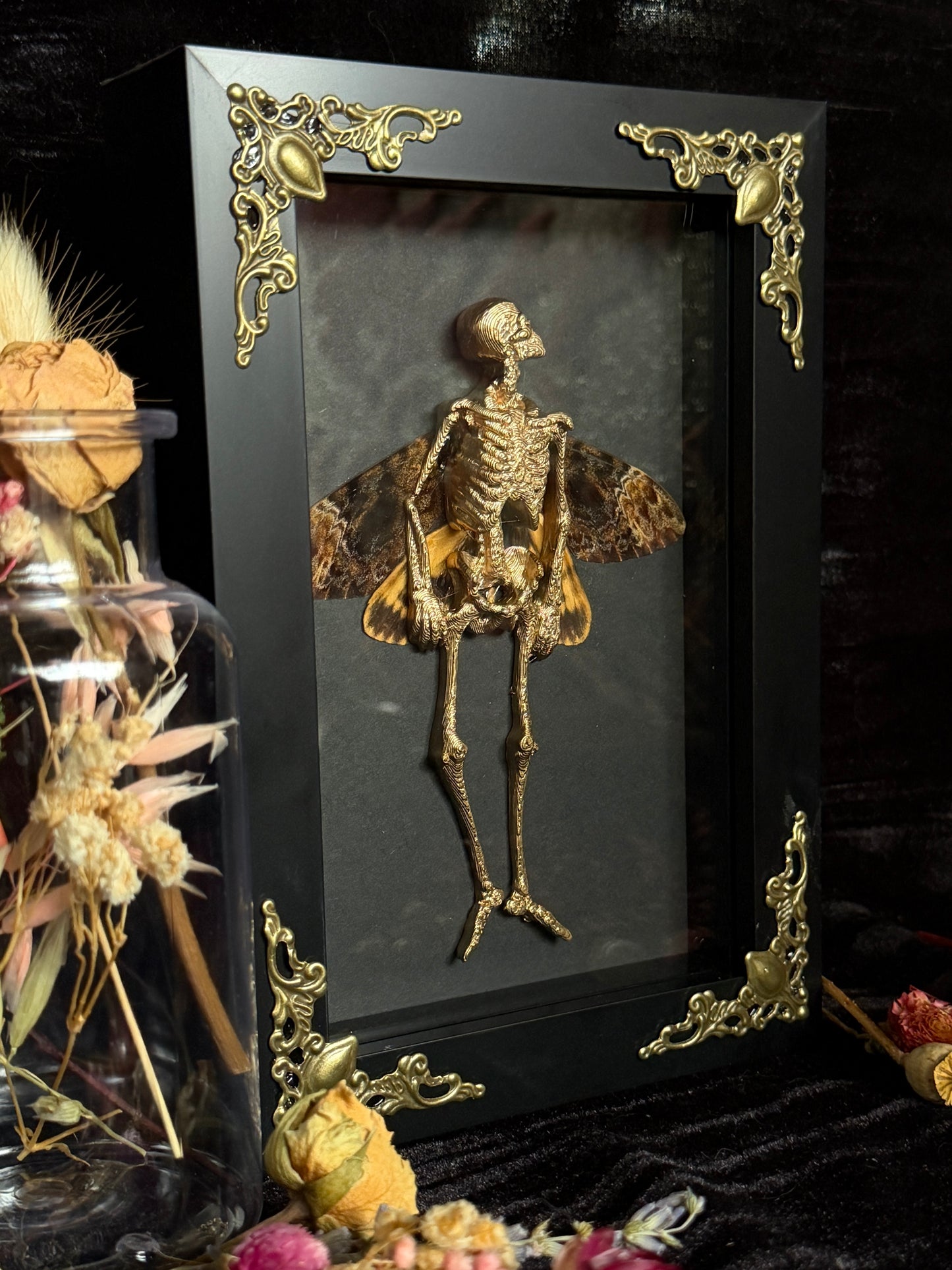 GOLD DEATH HEAD FAIRY - Mother of Hades Dead Fairy Collection