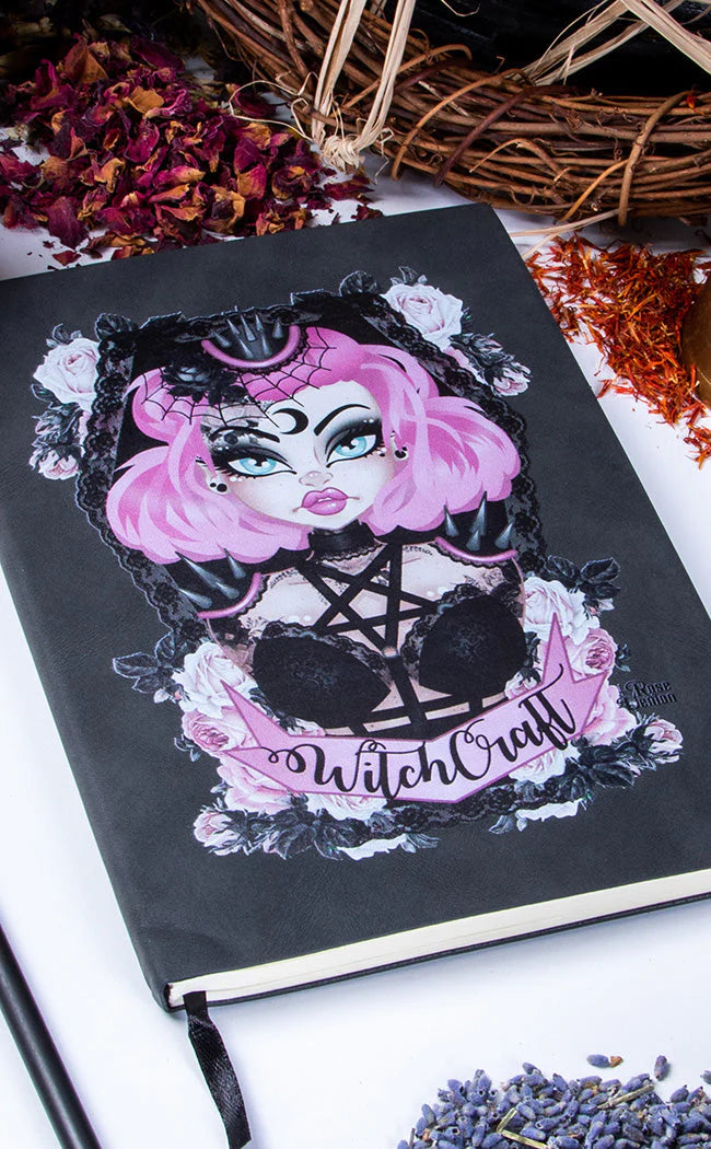 WITCHCRAFT - soft velvet notebook