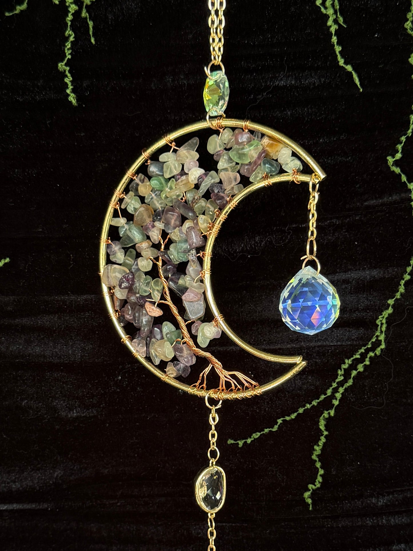 FREYA - Fluorite Moon Tooth Fairy Creature