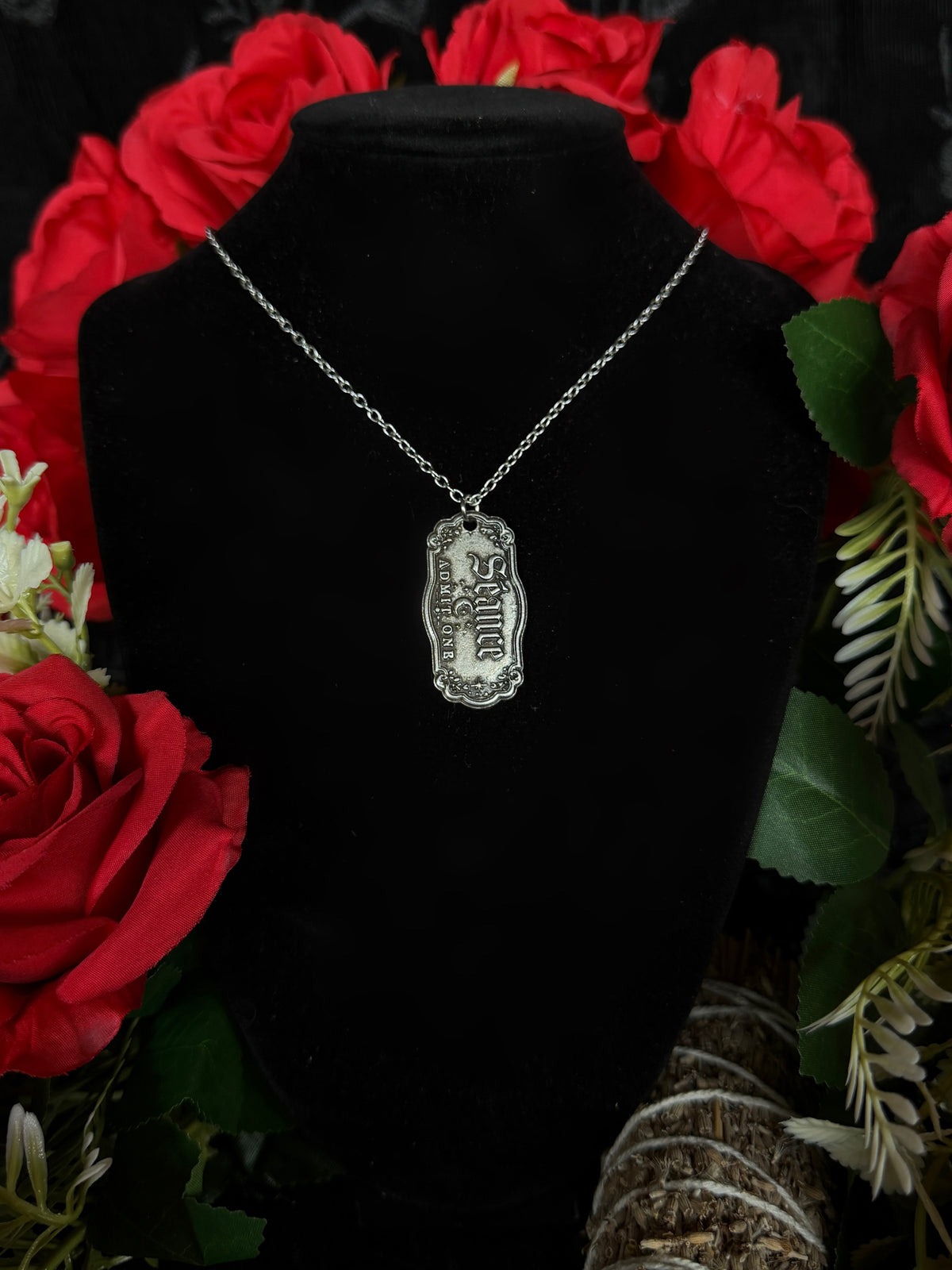 PARLOUR TRICKS - Mother of Hades Tag Necklace