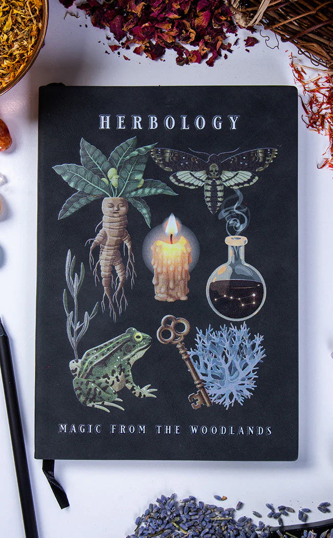 HERBOLOGY - soft velvet notebook