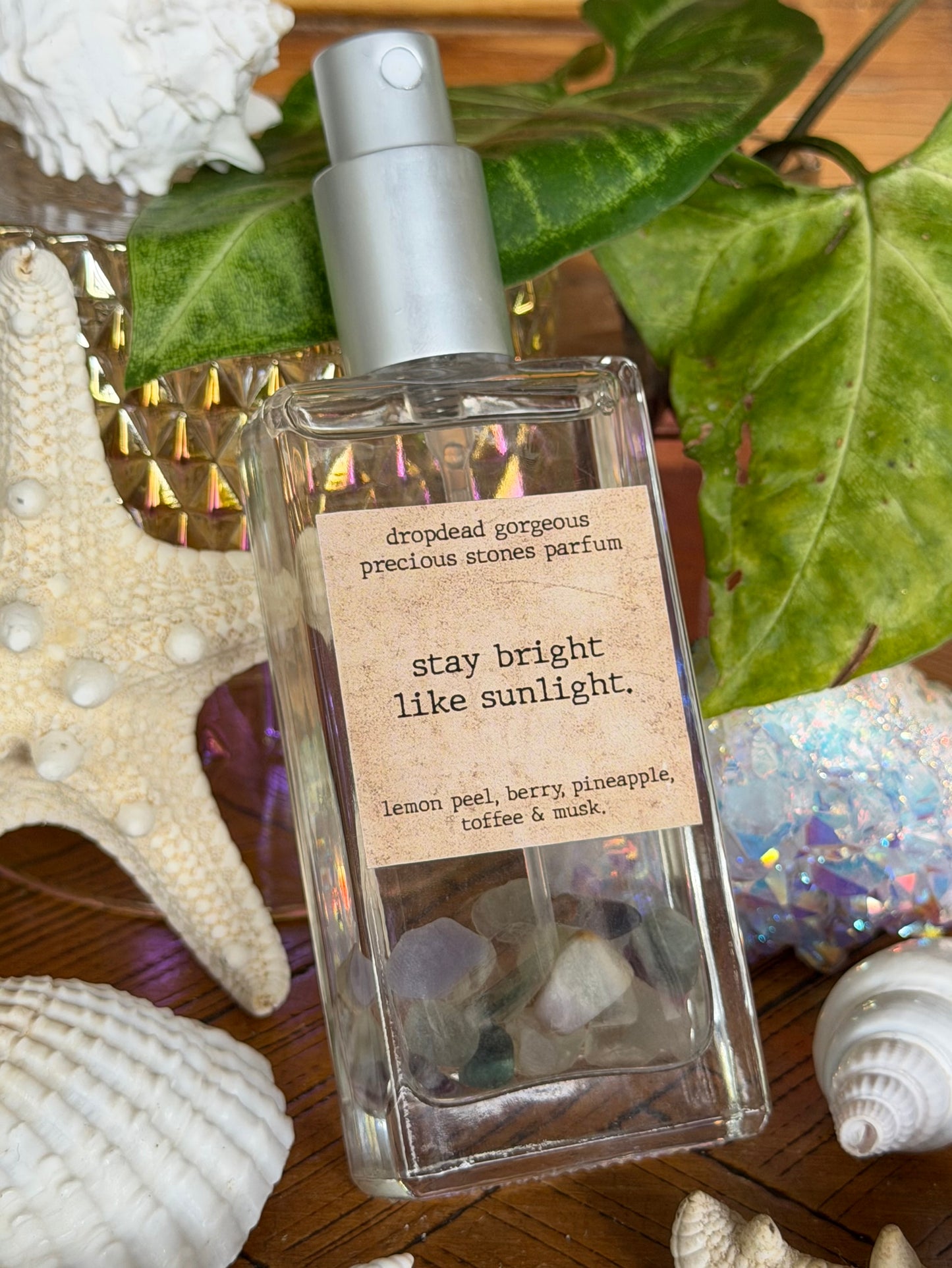 STAY BRIGHT LIKE SUNLIGHT - Precious Stone Parfum Range