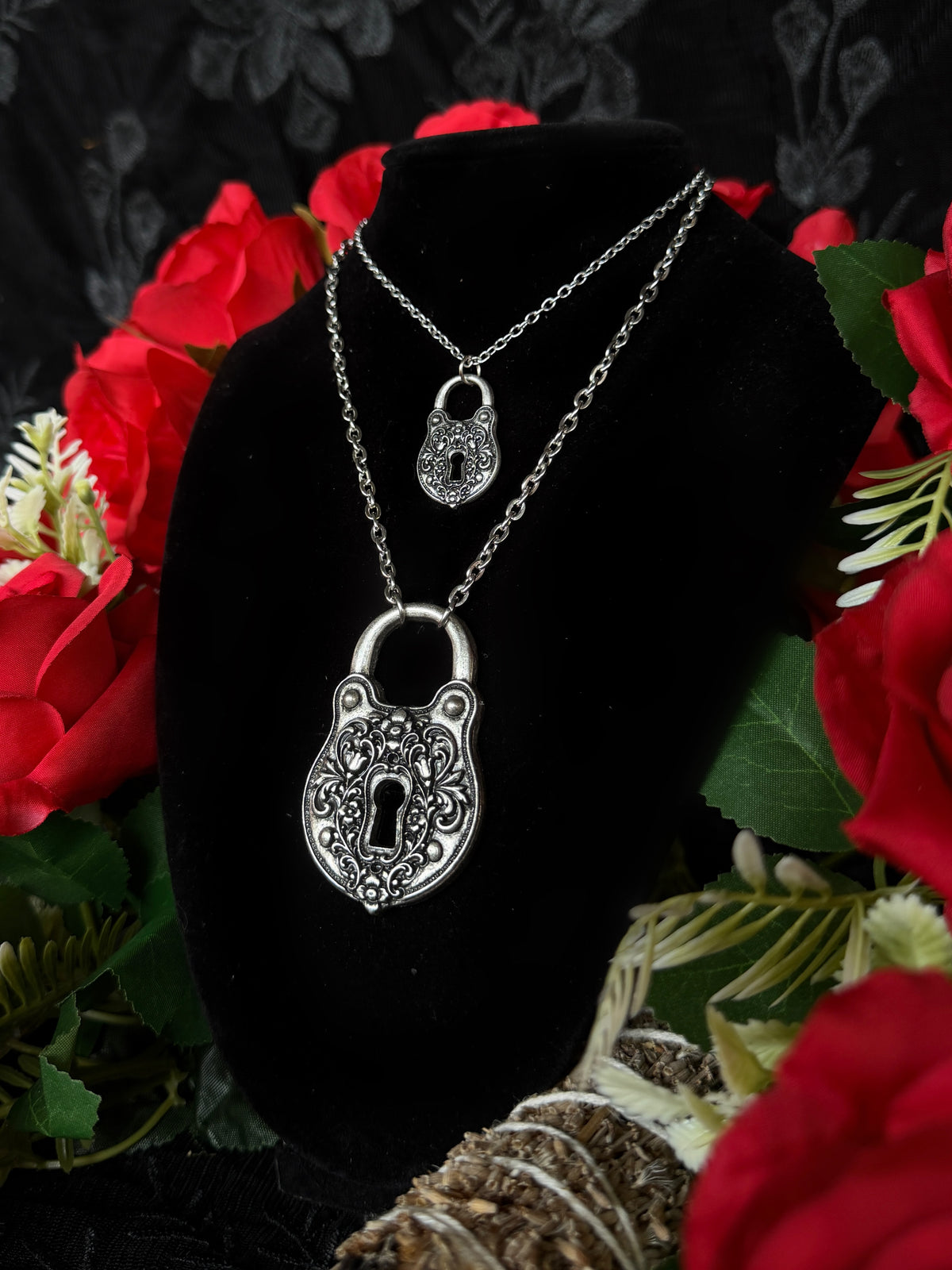 MINI CELLAR DOOR PADLOCK - Mother of Hades Mini Padlock Necklace