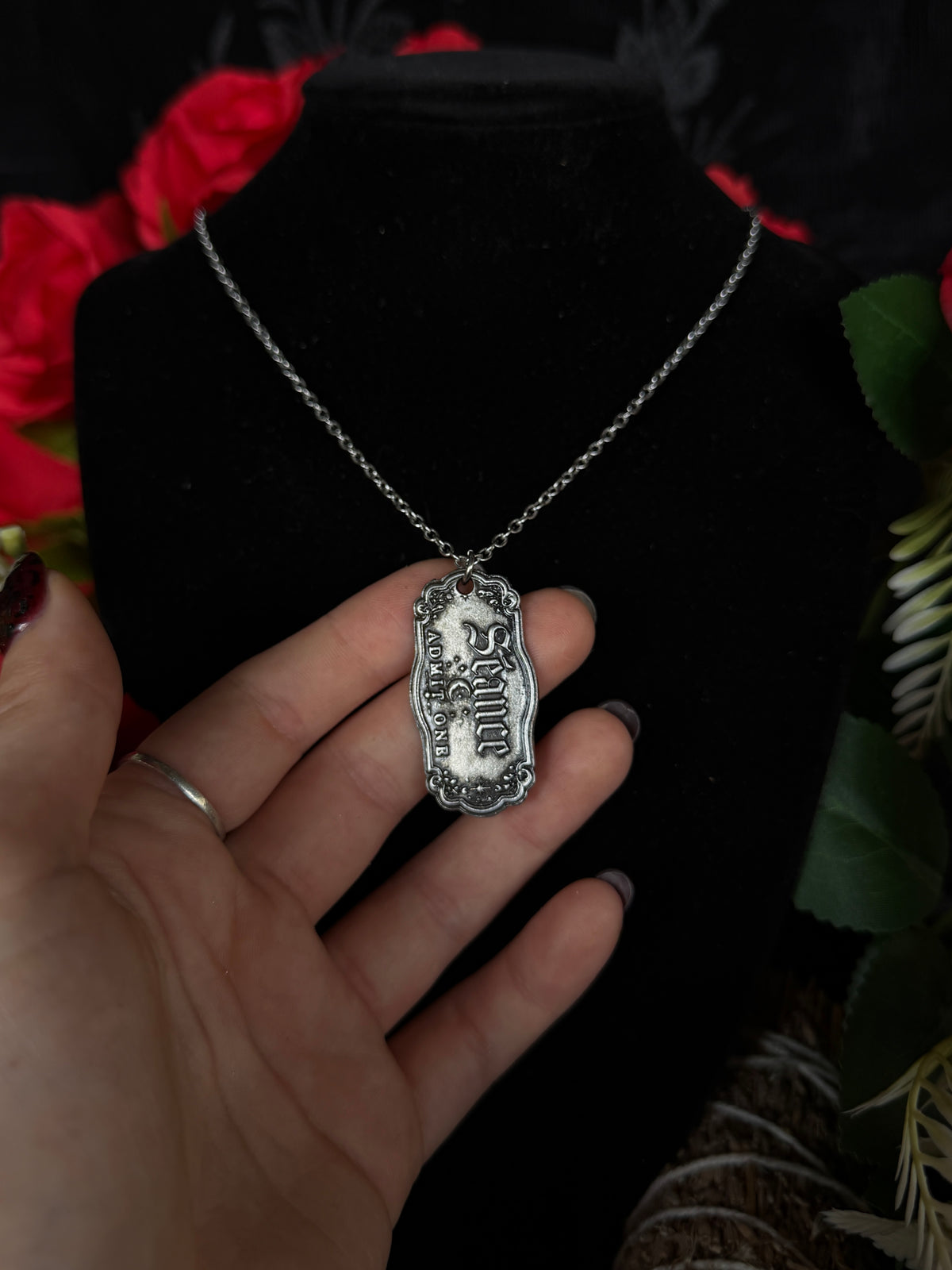PARLOUR TRICKS - Mother of Hades Tag Necklace