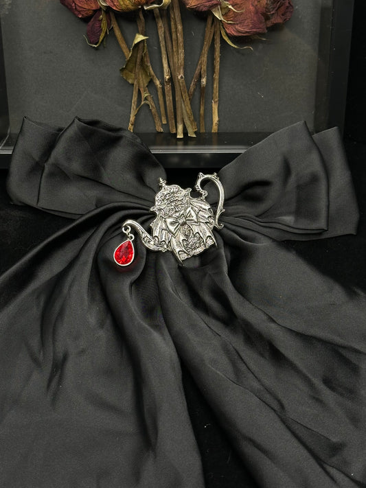 TEA PARTY - Mother of Hades Romantacy Bow & Brooch