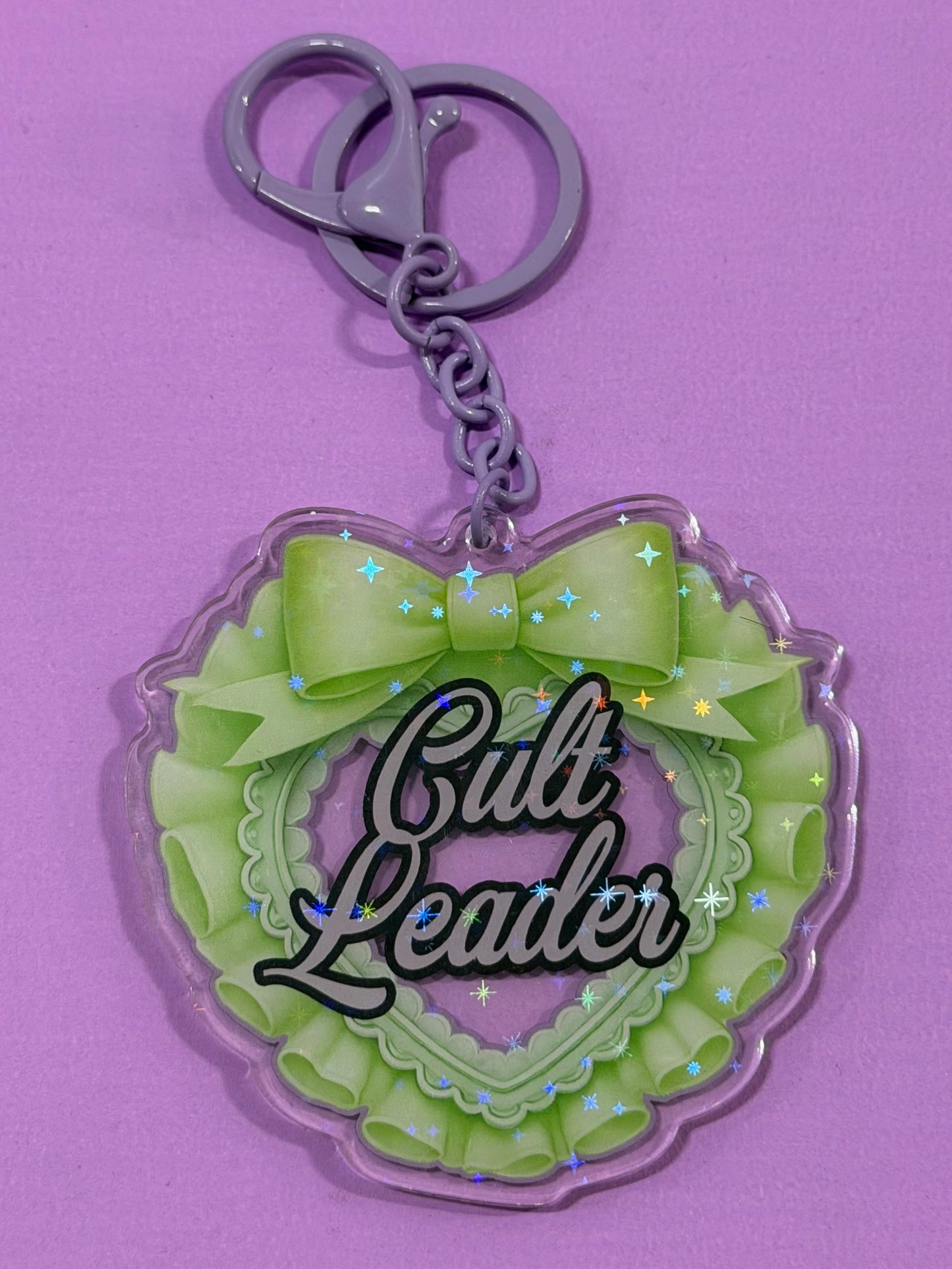 CULT LEADER - Drop Dead Gorgeous Iridescent Keychain