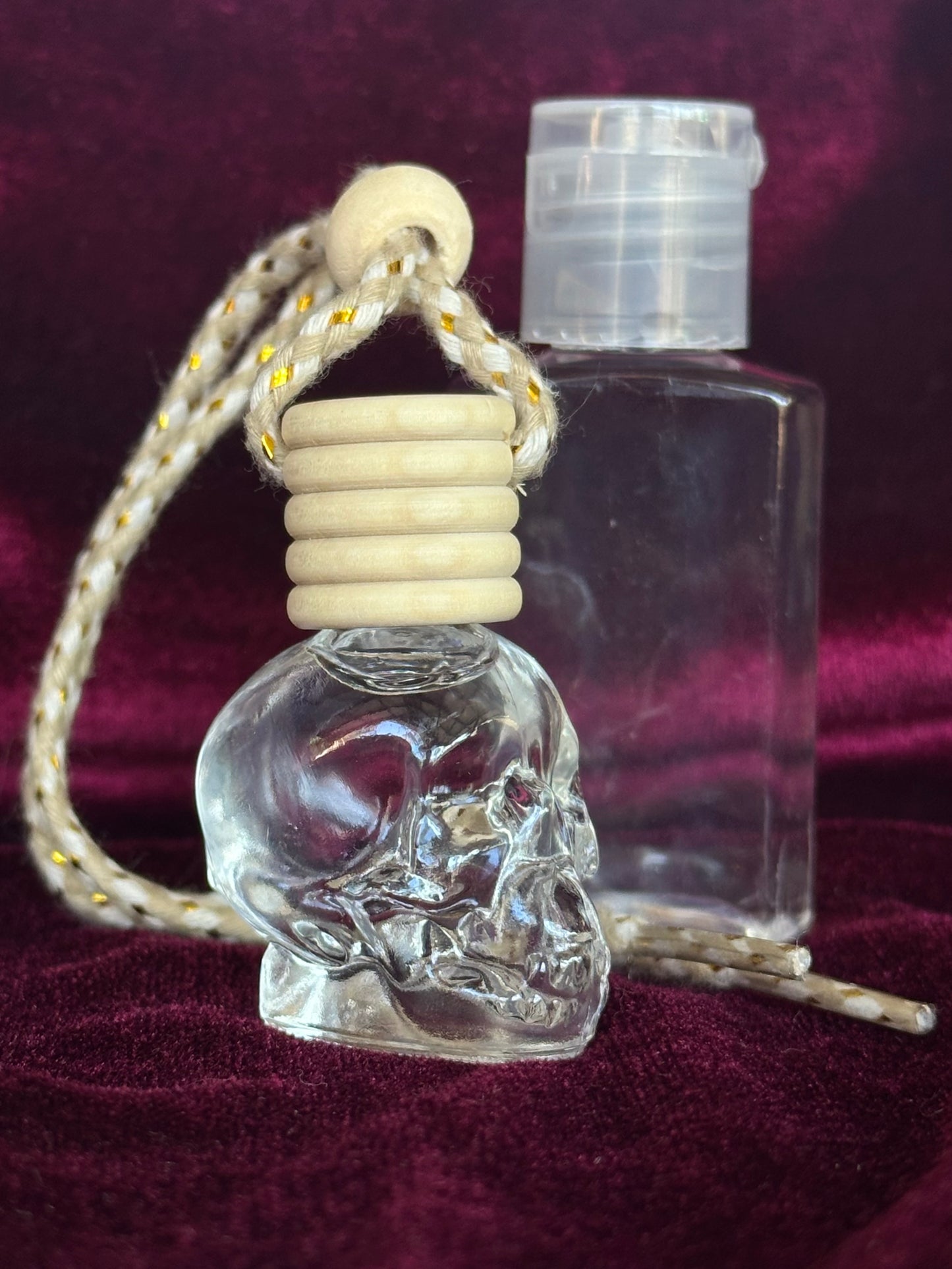 VANILLA KILLA - Refillable Skull Car Diffuser