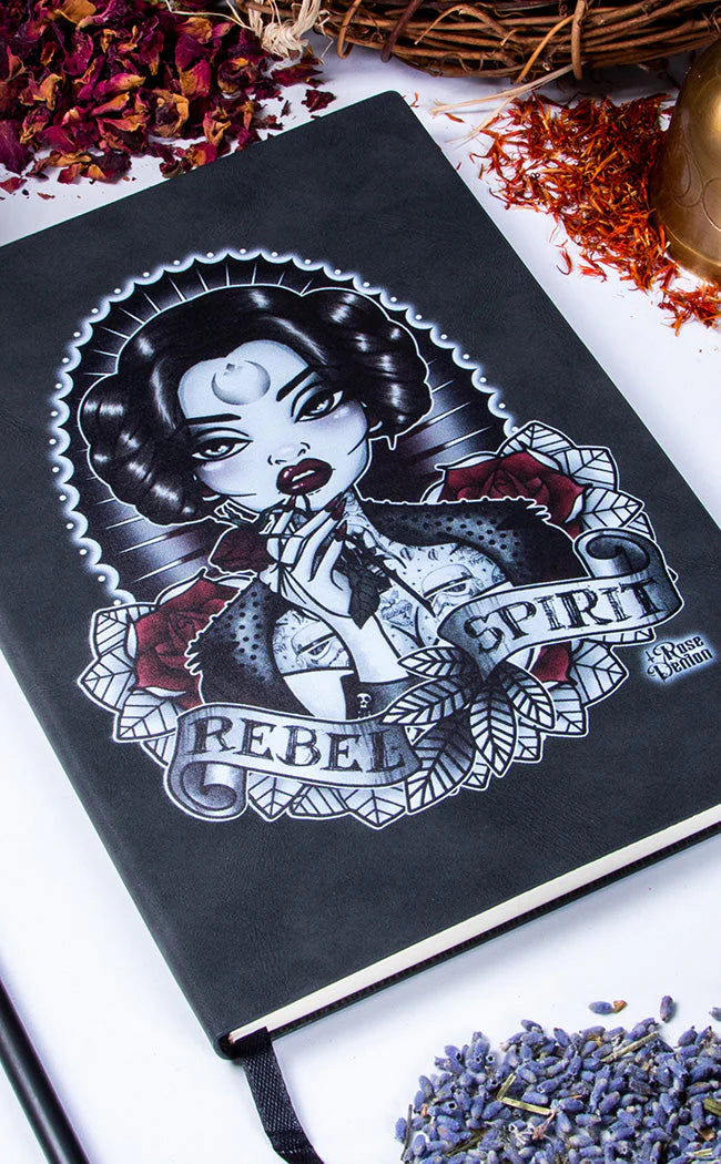 REBEL SPIRIT - soft velvet notebook