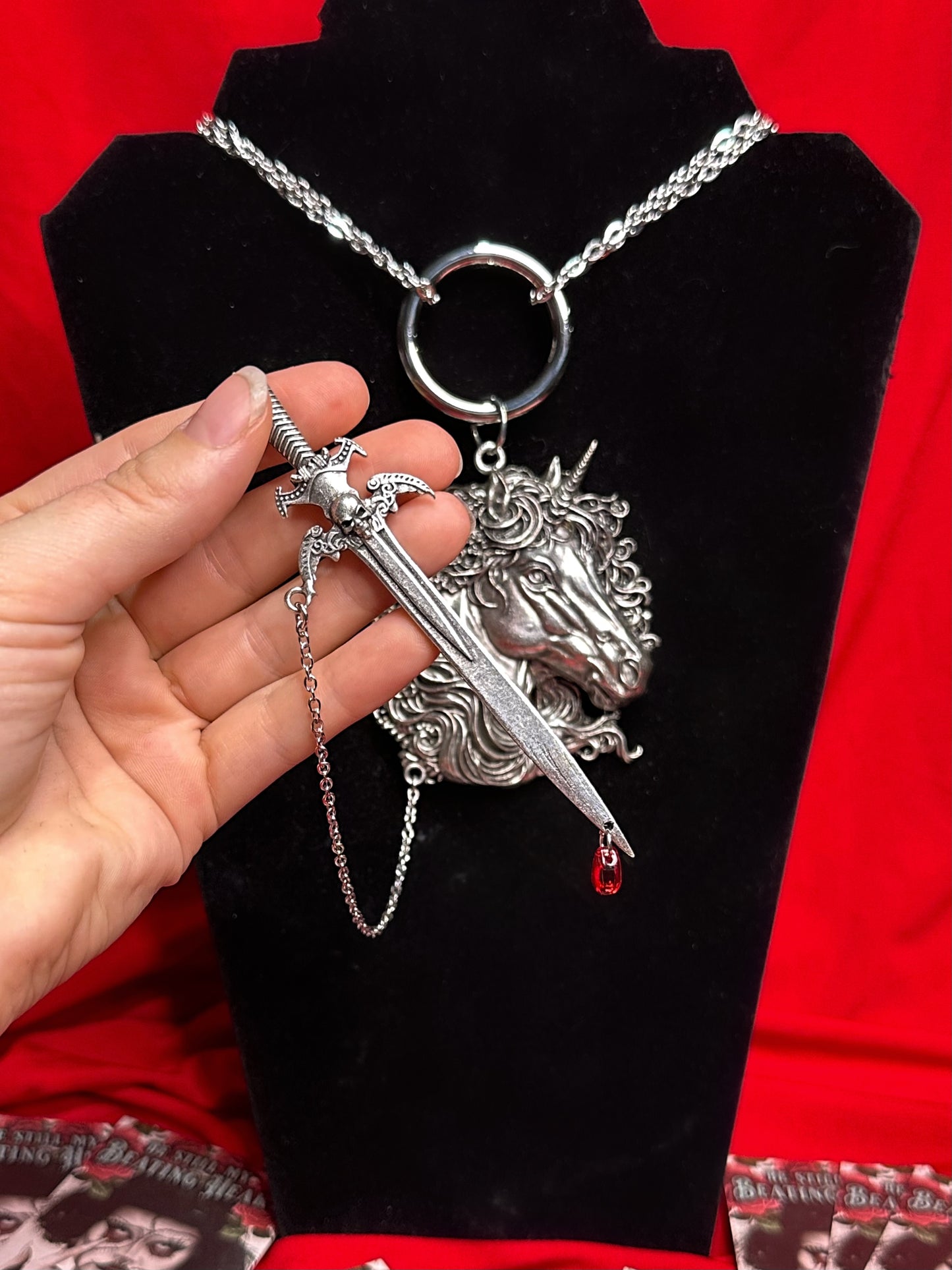 UNICORN BLOOD - Mother of Hades Cast Necklace