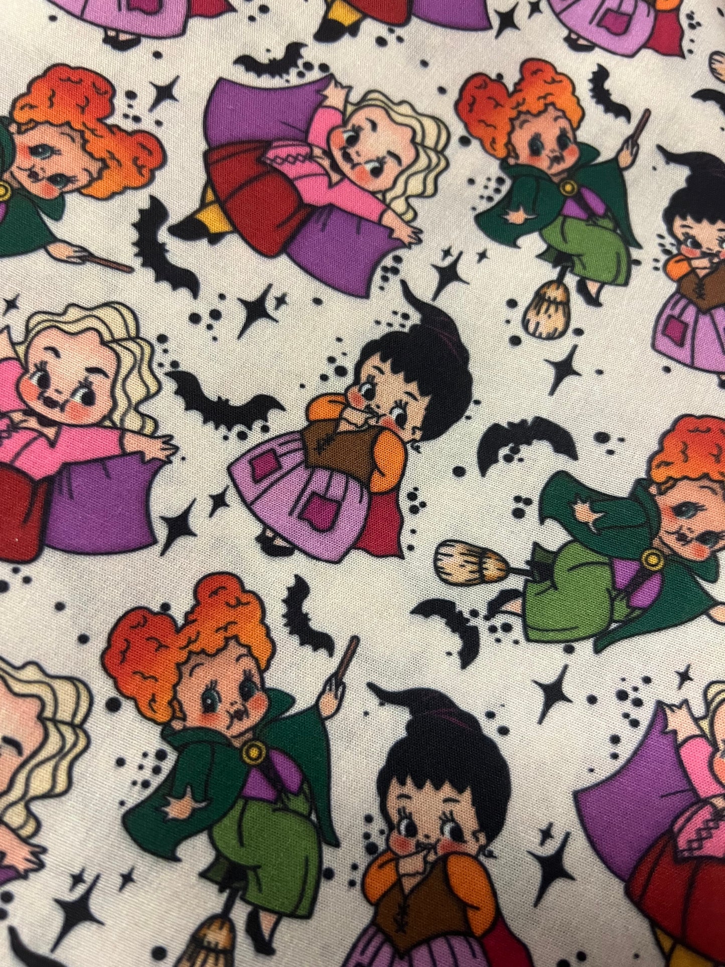 KEWPIE SANDERSON SISTERS - Polycotton Fabric from Japan