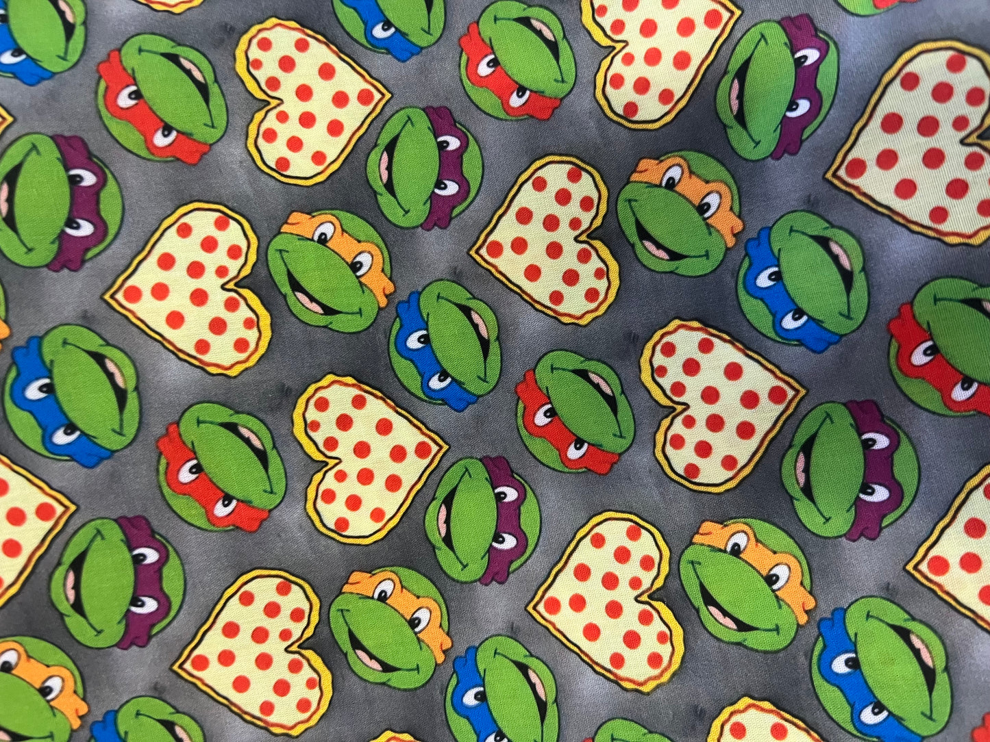 TMNT NINJA TURTLE - Polycotton Fabric from Japan