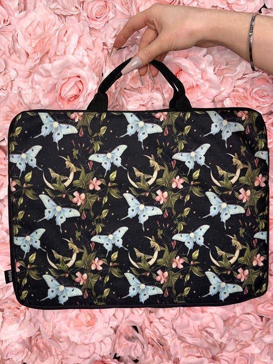 AQUA LUNAR - canvas laptop case