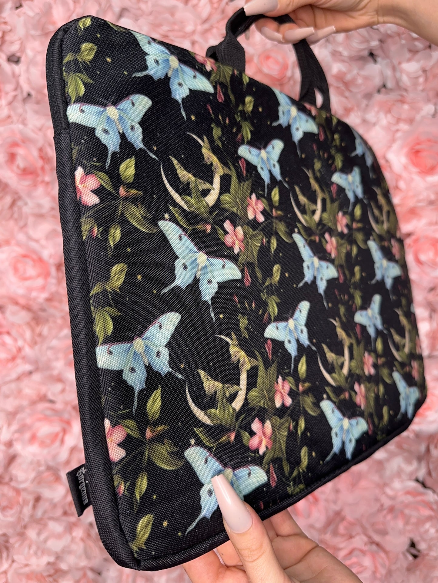 AQUA LUNAR - canvas laptop case