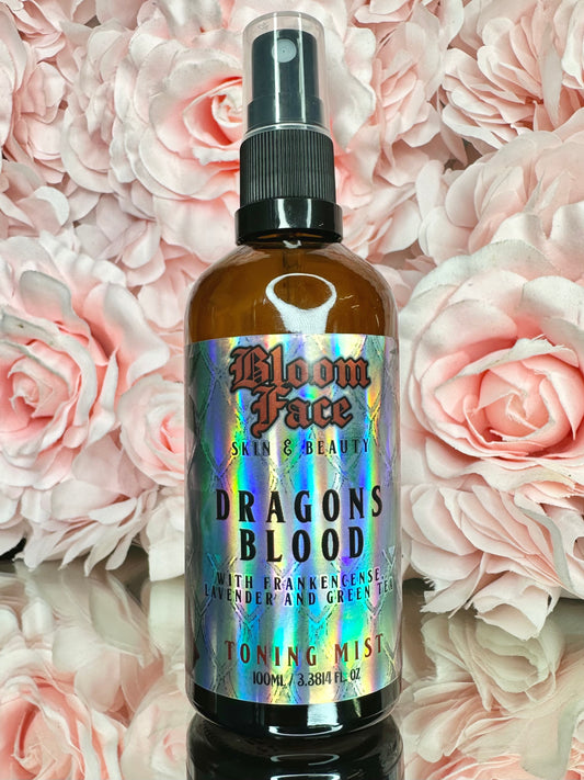 DRAGONS BLOOD - Toning Mist with Frankencense, Lavender and Green Tea