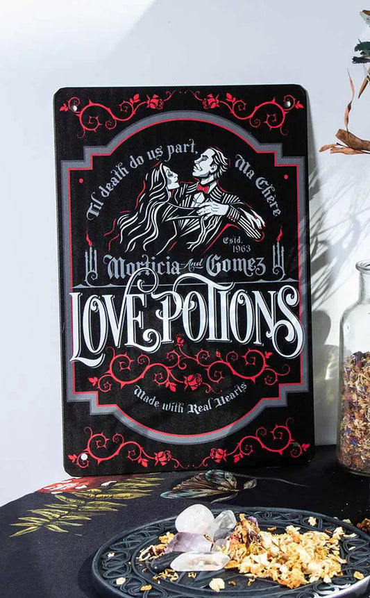 LOVE POTIONS - Tin Sign