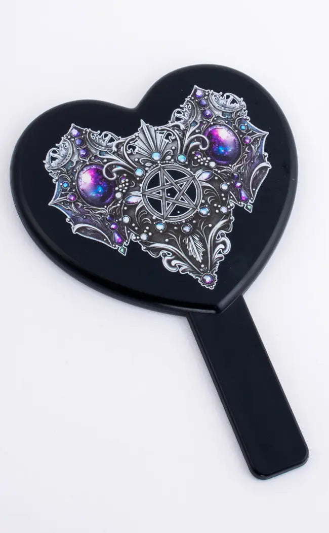 PRECIOUS METALS Heart Mirror