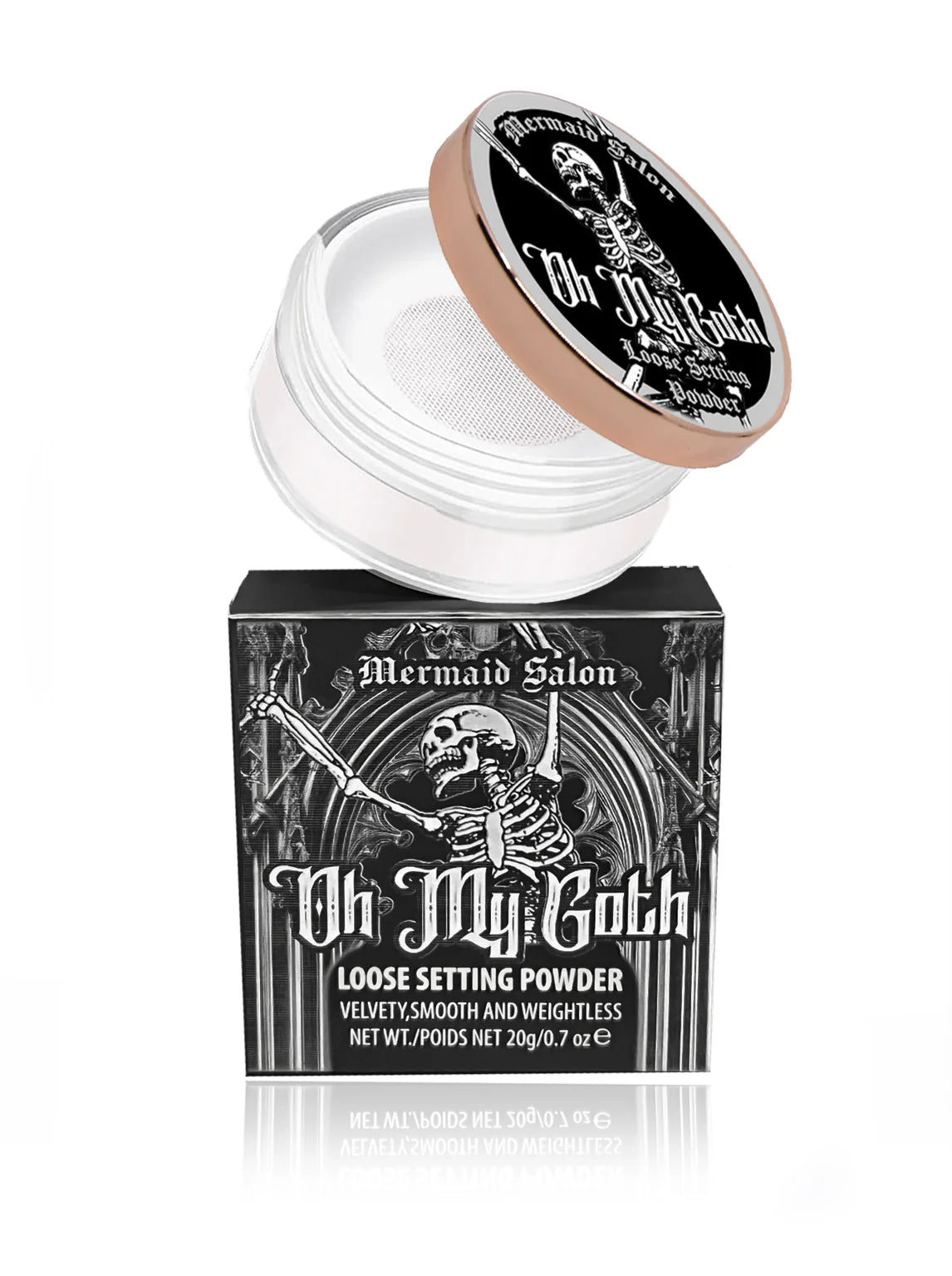 Goth Essentials Bundle - Foundation Powder Lipstick Bundle