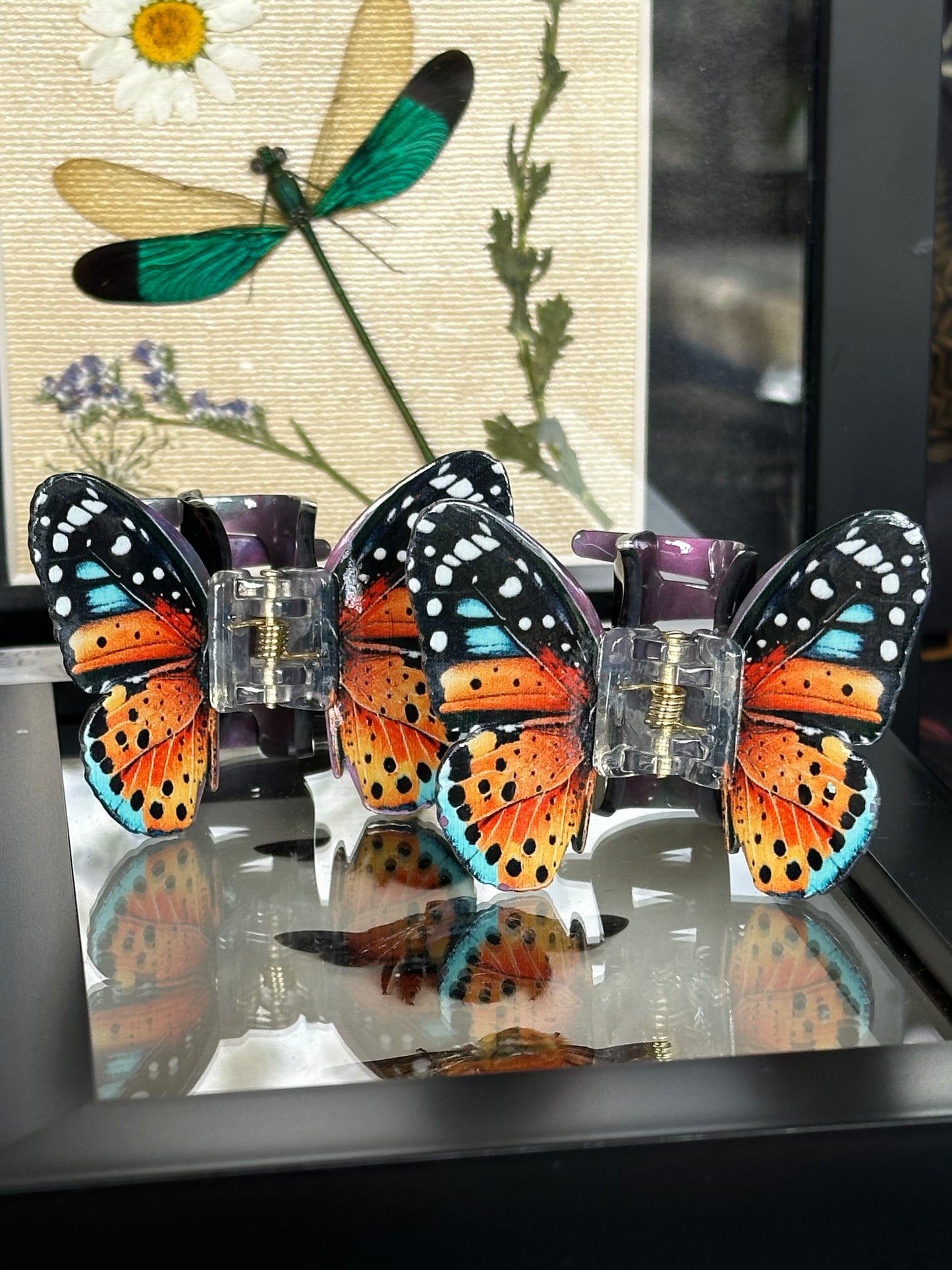 HEY SUNSHINE - Twin Butterfly Hair Clip Set