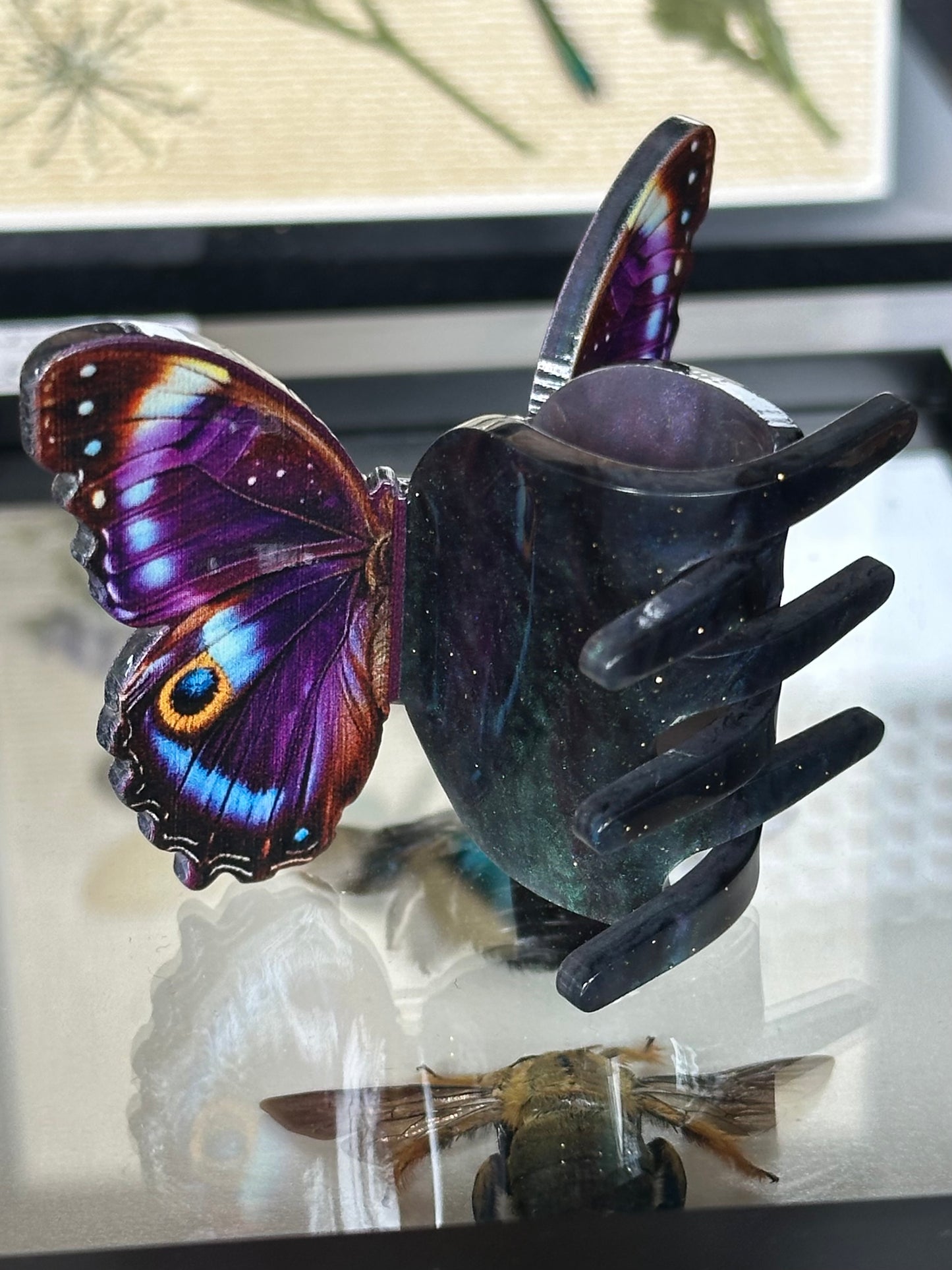 THE EMPRESS - Twin Butterfly Hair Clip Set