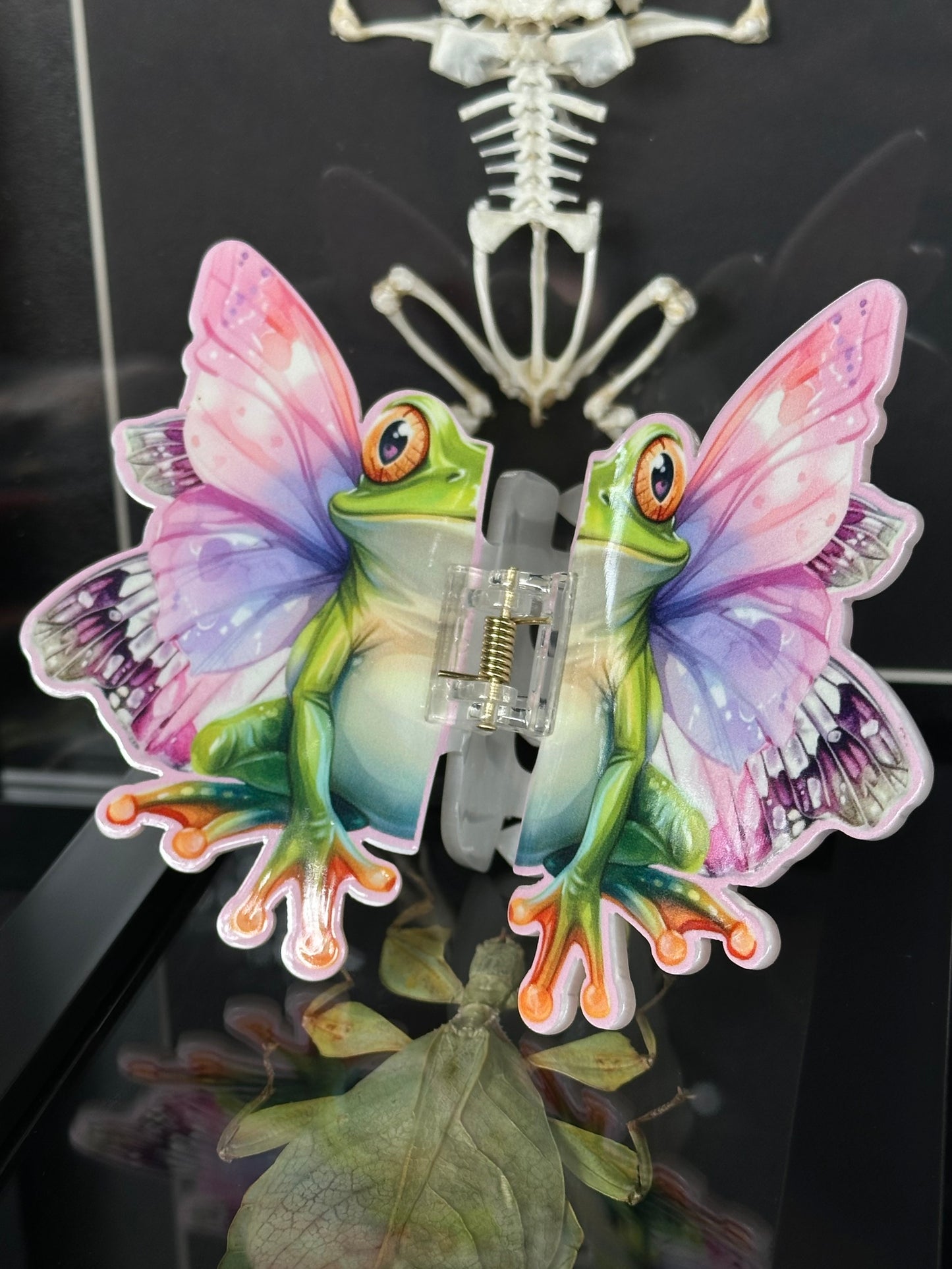FAIRY FROG - Butterfly Hair Clip