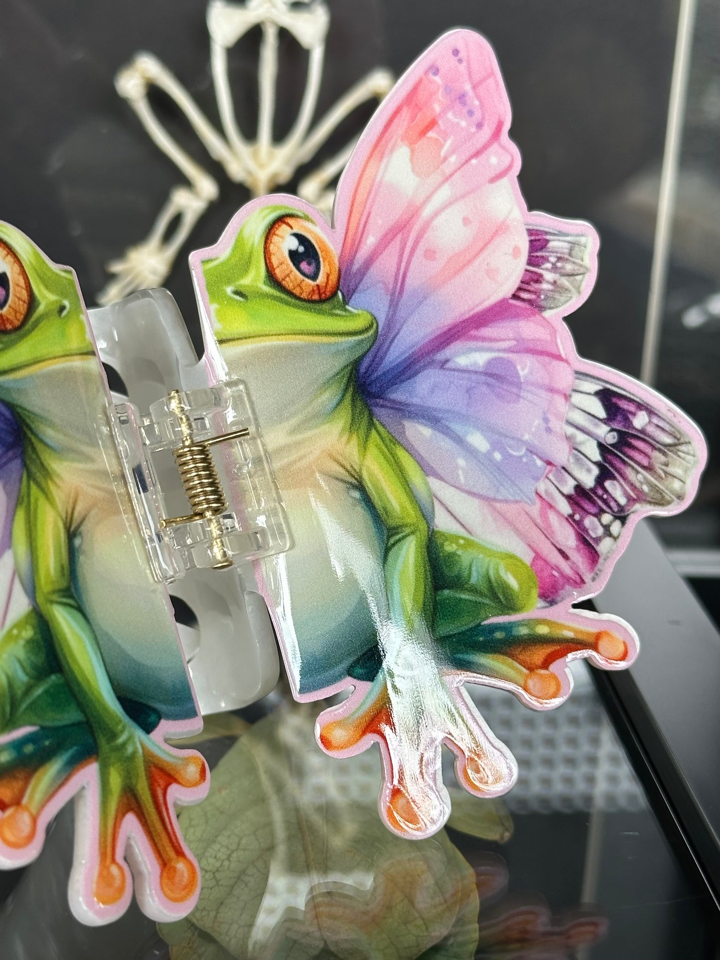 FAIRY FROG - Butterfly Hair Clip