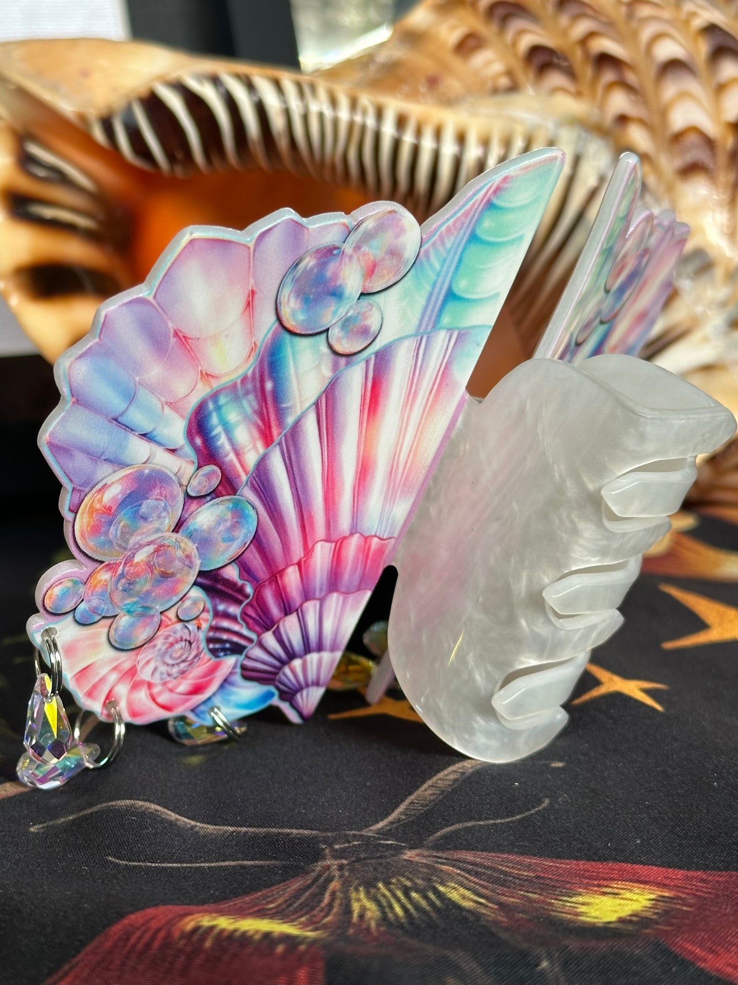 BY THE SEA SHORE - Butterfly Hair Clip