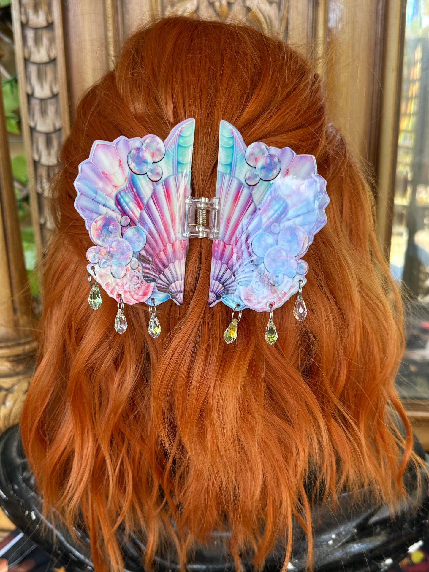 BY THE SEA SHORE - Butterfly Hair Clip