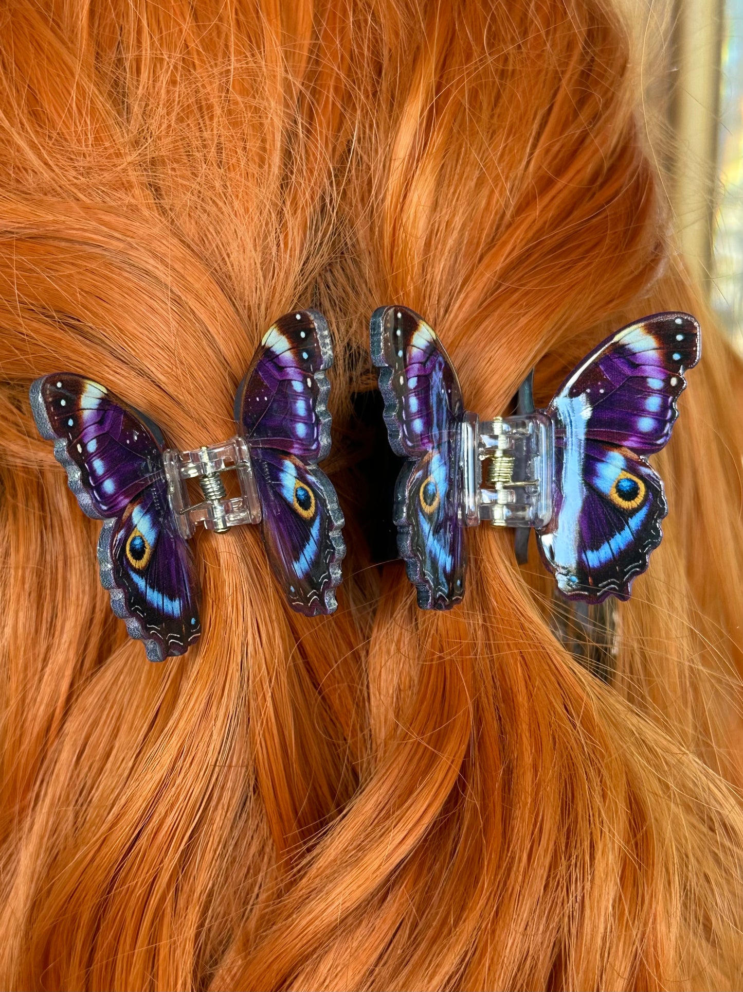 THE EMPRESS - Twin Butterfly Hair Clip Set