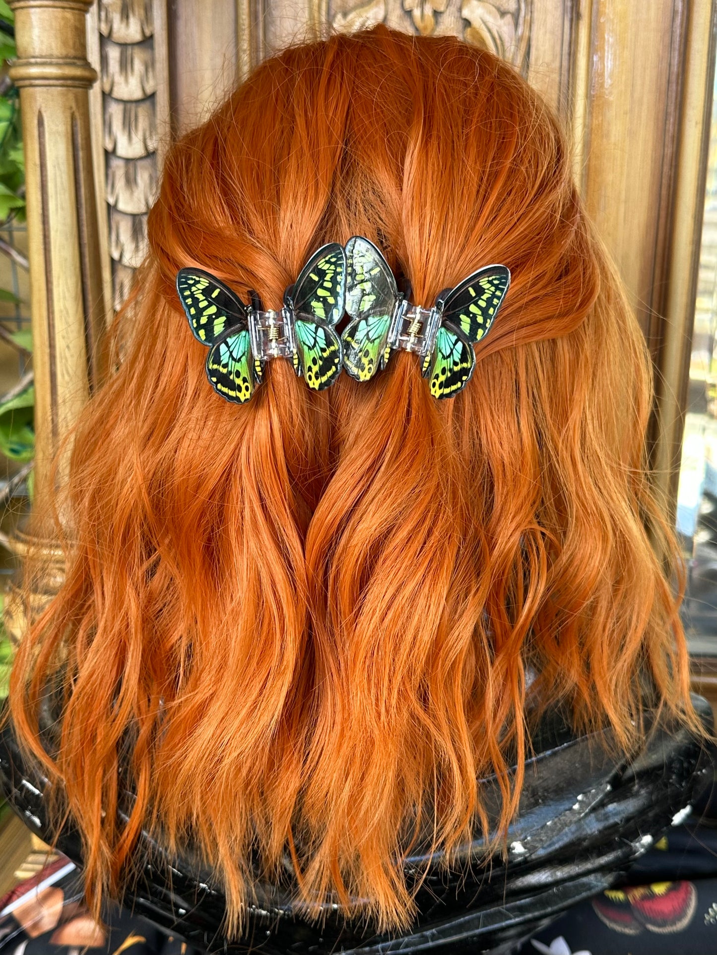 ELECTRIC FERN - Twin Butterfly Hair Clip Set