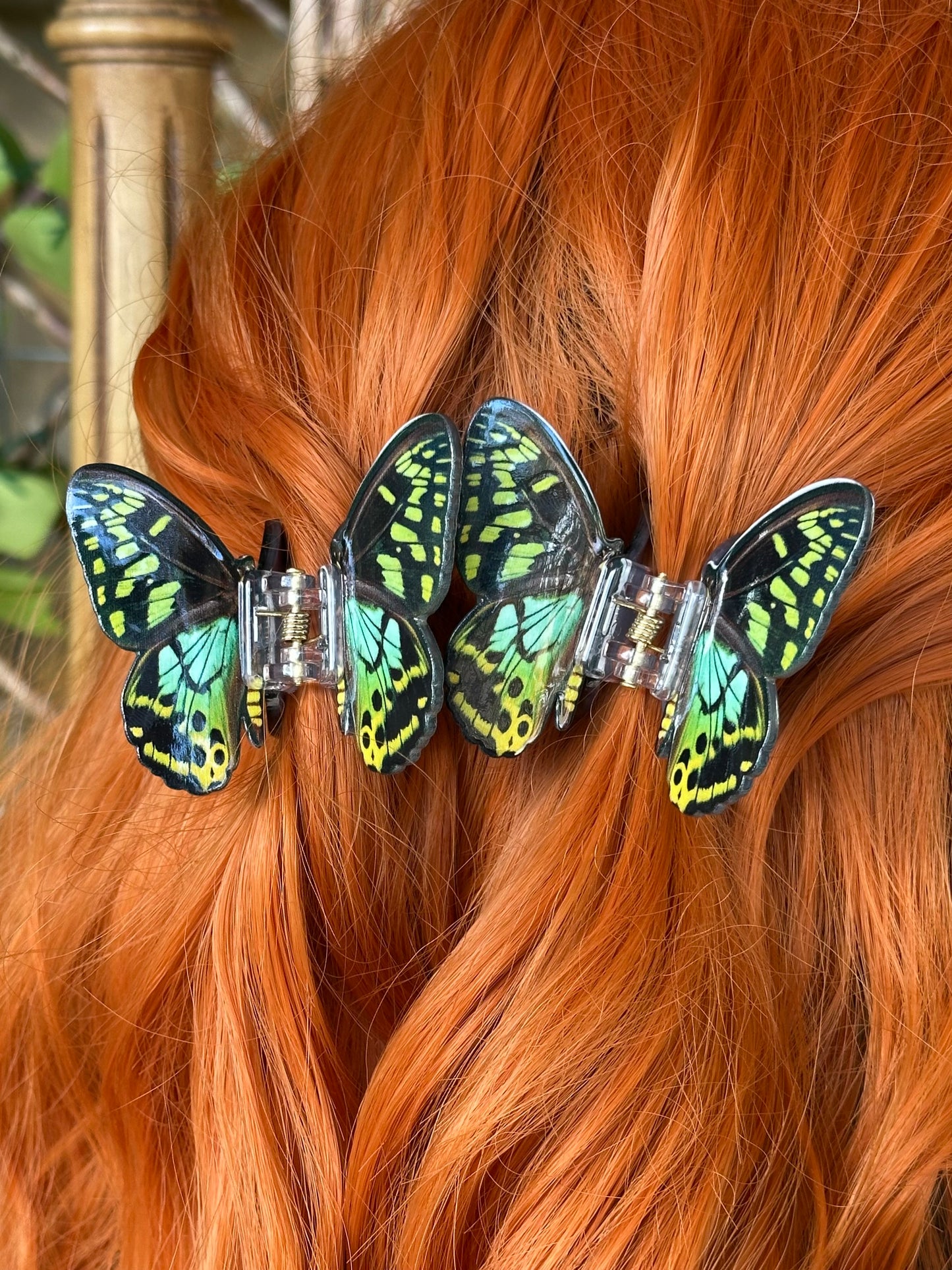 ELECTRIC FERN - Twin Butterfly Hair Clip Set