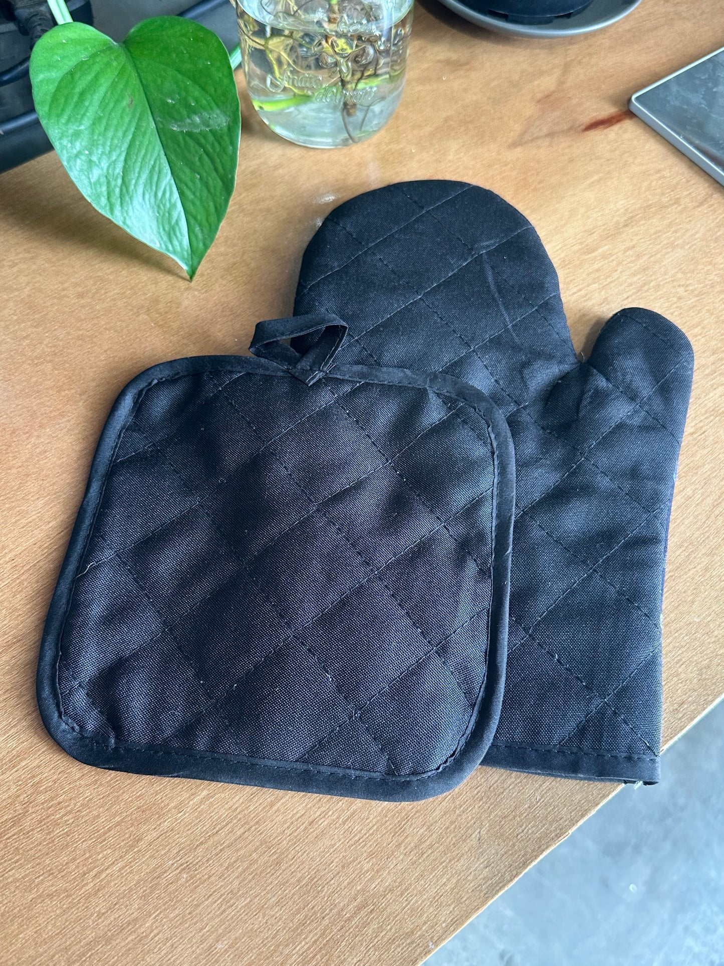 FLOWERING FOXGLOVE - Oven Mitt Set