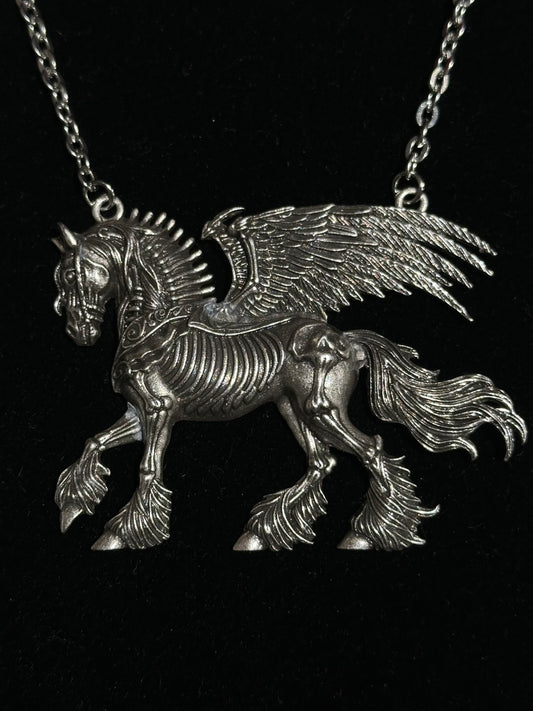 GHOST RIDER -  Mother of Hades NIGHT GARDEN Necklace