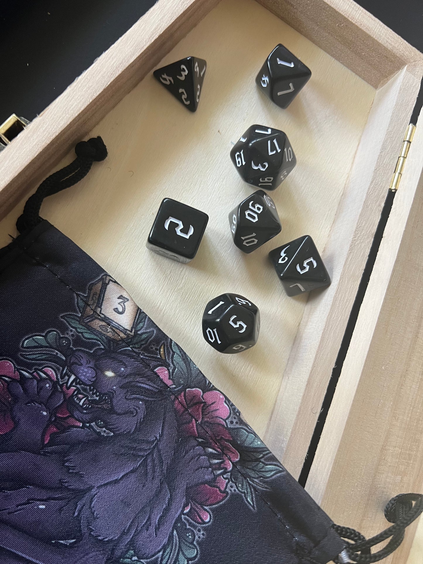 NUMBERS OF THE BEAST - Table top gaming dice set